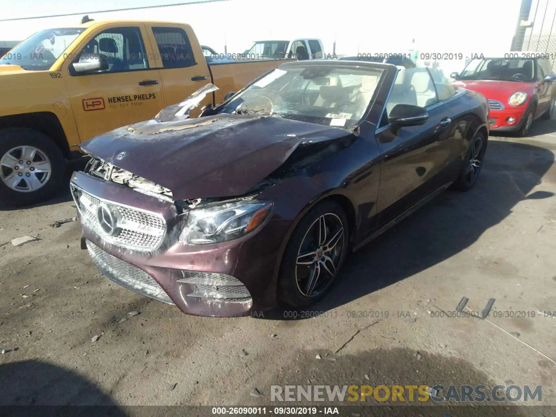 2 Photograph of a damaged car WDD1K6HBXKF098466 MERCEDES-BENZ E 2019