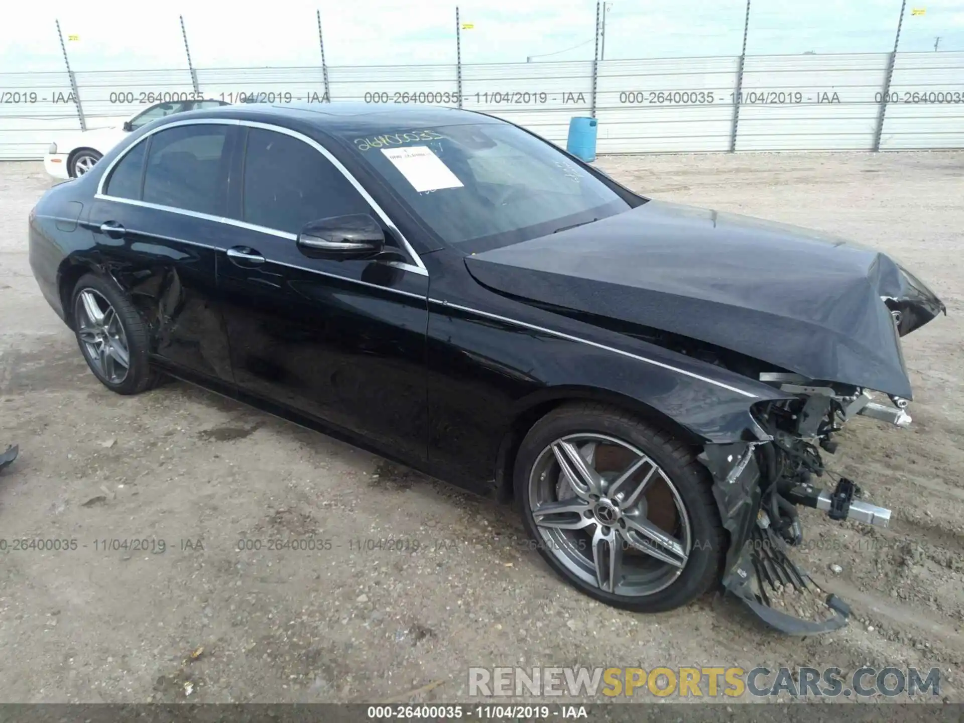 1 Photograph of a damaged car WDDZF4JB0KA556003 MERCEDES-BENZ E 2019