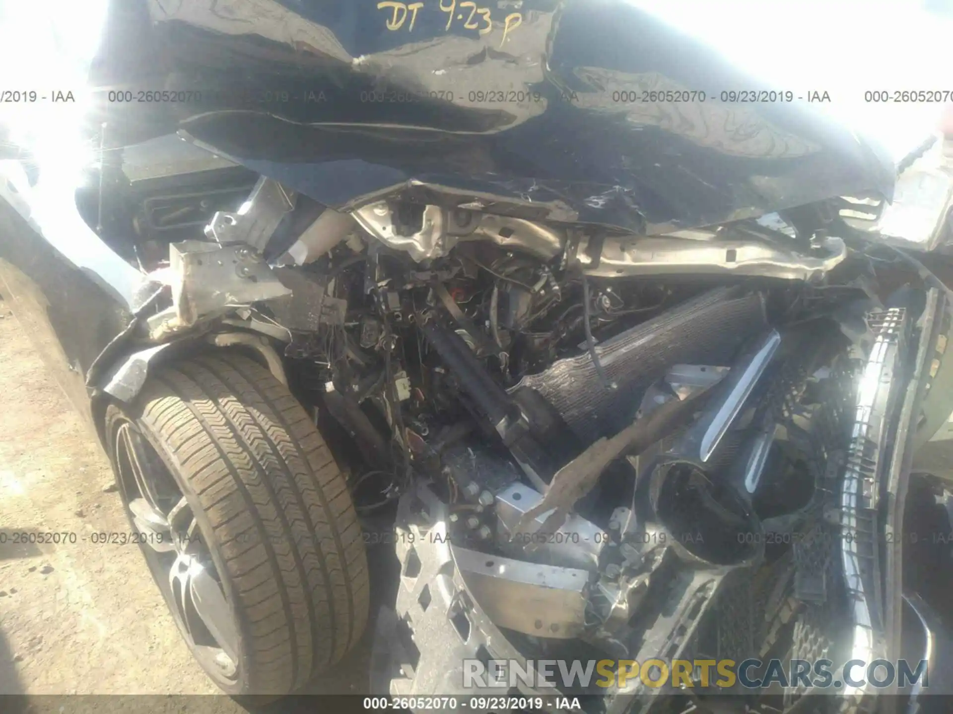 6 Photograph of a damaged car WDDZF4JB0KA580821 MERCEDES-BENZ E 2019