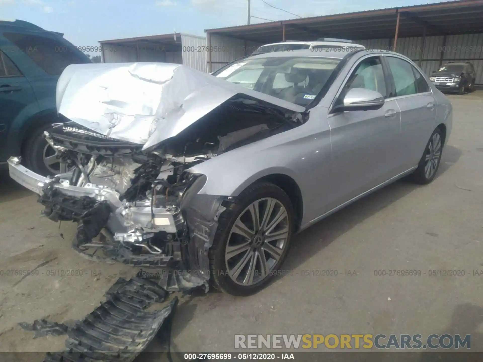 2 Photograph of a damaged car WDDZF4JB1KA589320 MERCEDES-BENZ E 2019