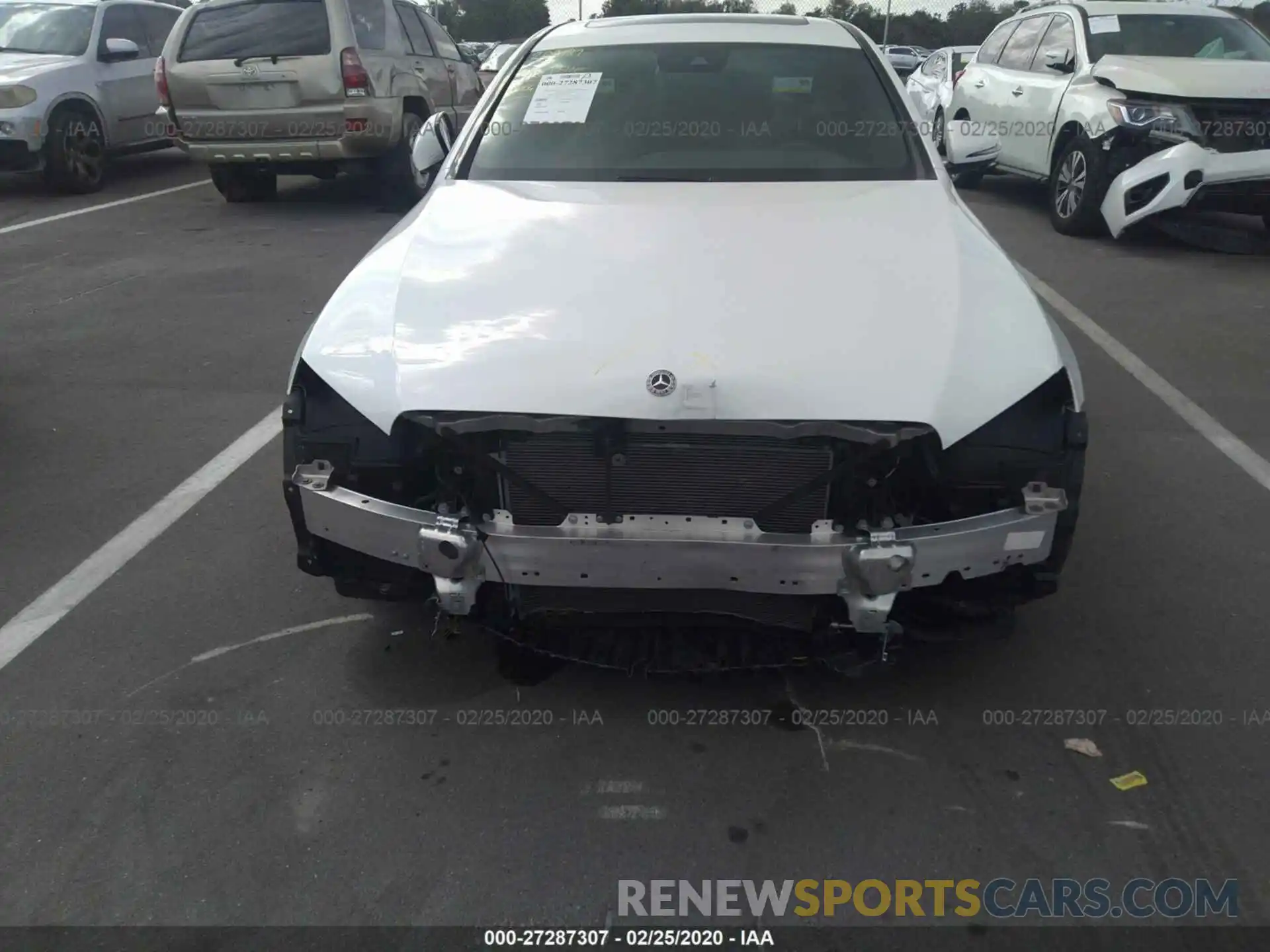 6 Photograph of a damaged car WDDZF4JB2KA516604 MERCEDES-BENZ E 2019