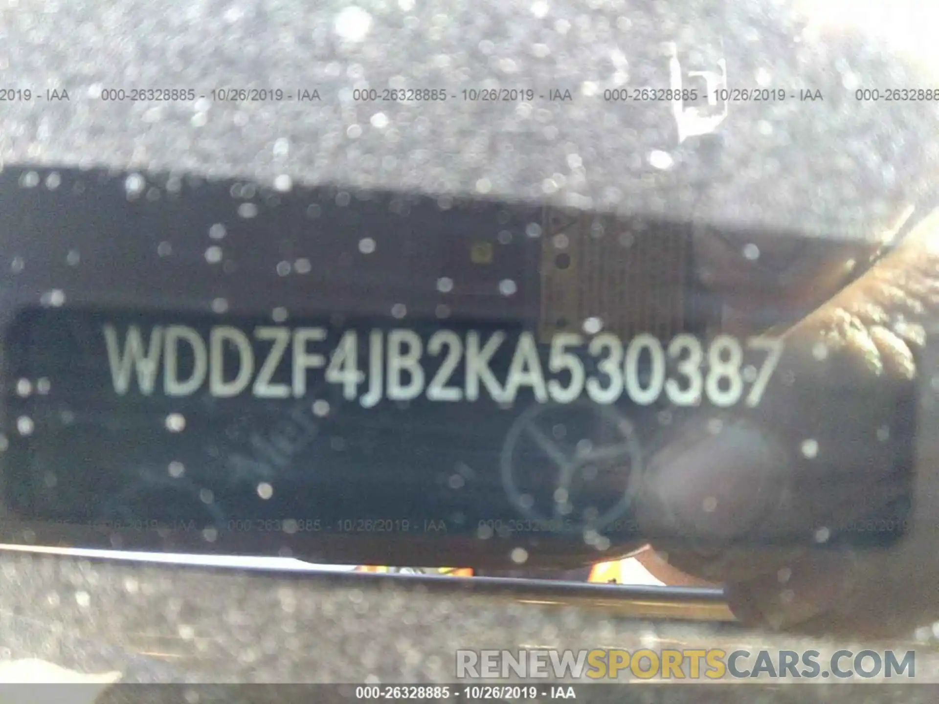 9 Фотография поврежденного автомобиля WDDZF4JB2KA530387 MERCEDES-BENZ E 2019