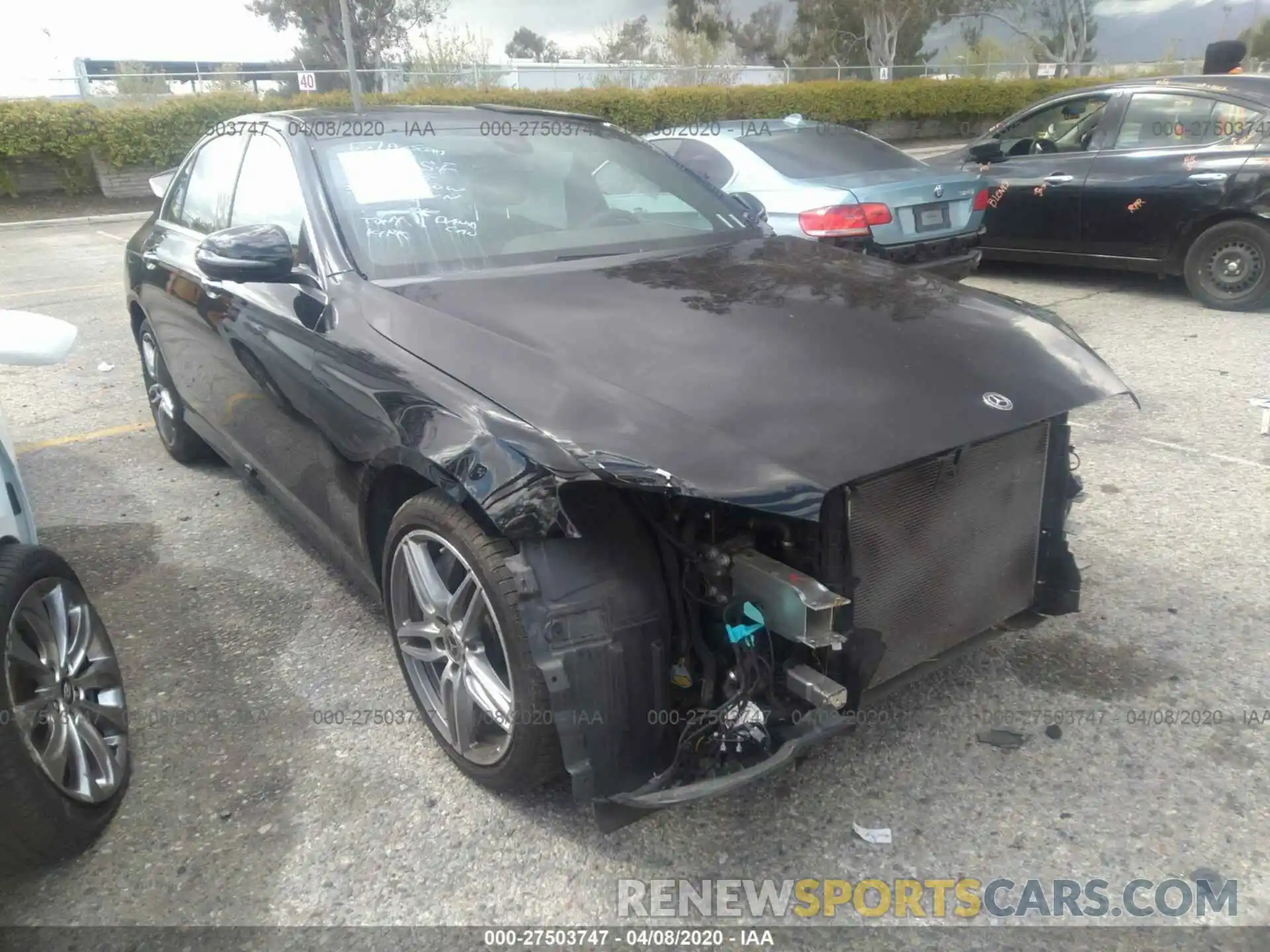 1 Photograph of a damaged car WDDZF4JB5KA528164 MERCEDES-BENZ E 2019