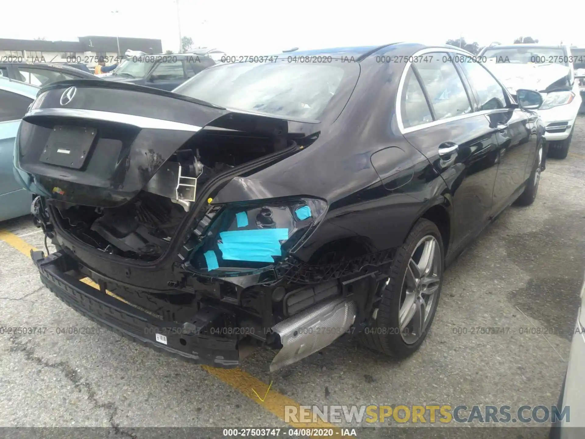 4 Photograph of a damaged car WDDZF4JB5KA528164 MERCEDES-BENZ E 2019