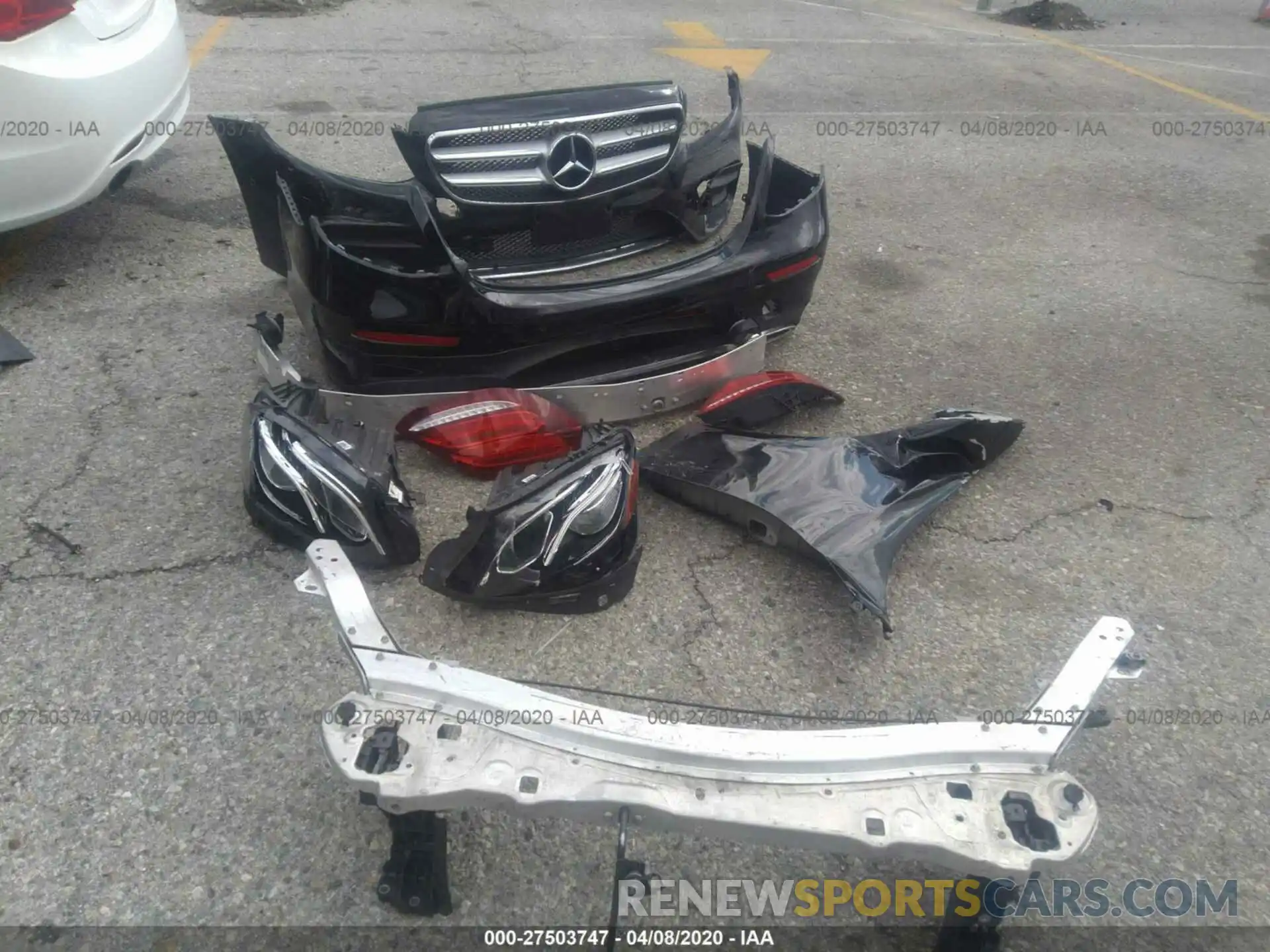 6 Photograph of a damaged car WDDZF4JB5KA528164 MERCEDES-BENZ E 2019