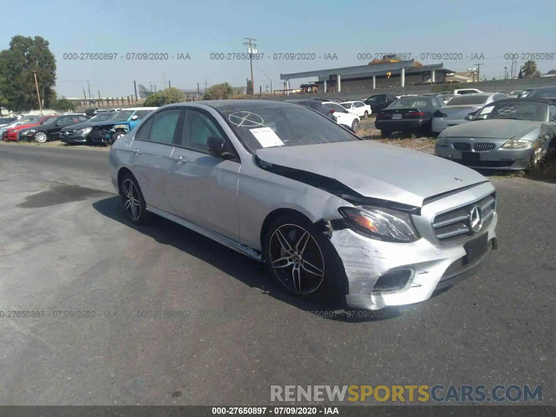 1 Photograph of a damaged car WDDZF4JB5KA571290 MERCEDES-BENZ E 2019