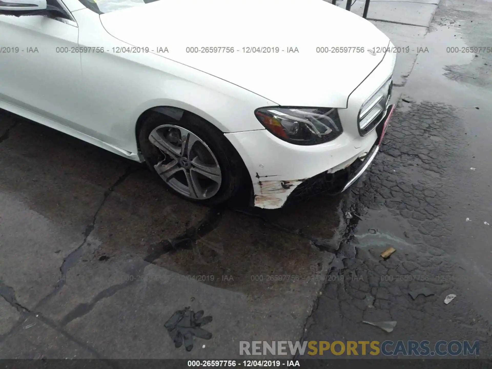 6 Photograph of a damaged car WDDZF4JB5KA583780 MERCEDES-BENZ E 2019