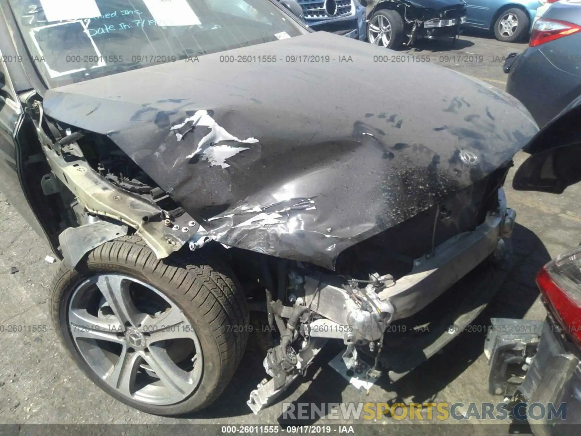 6 Photograph of a damaged car WDDZF4JB8KA565841 MERCEDES-BENZ E 2019