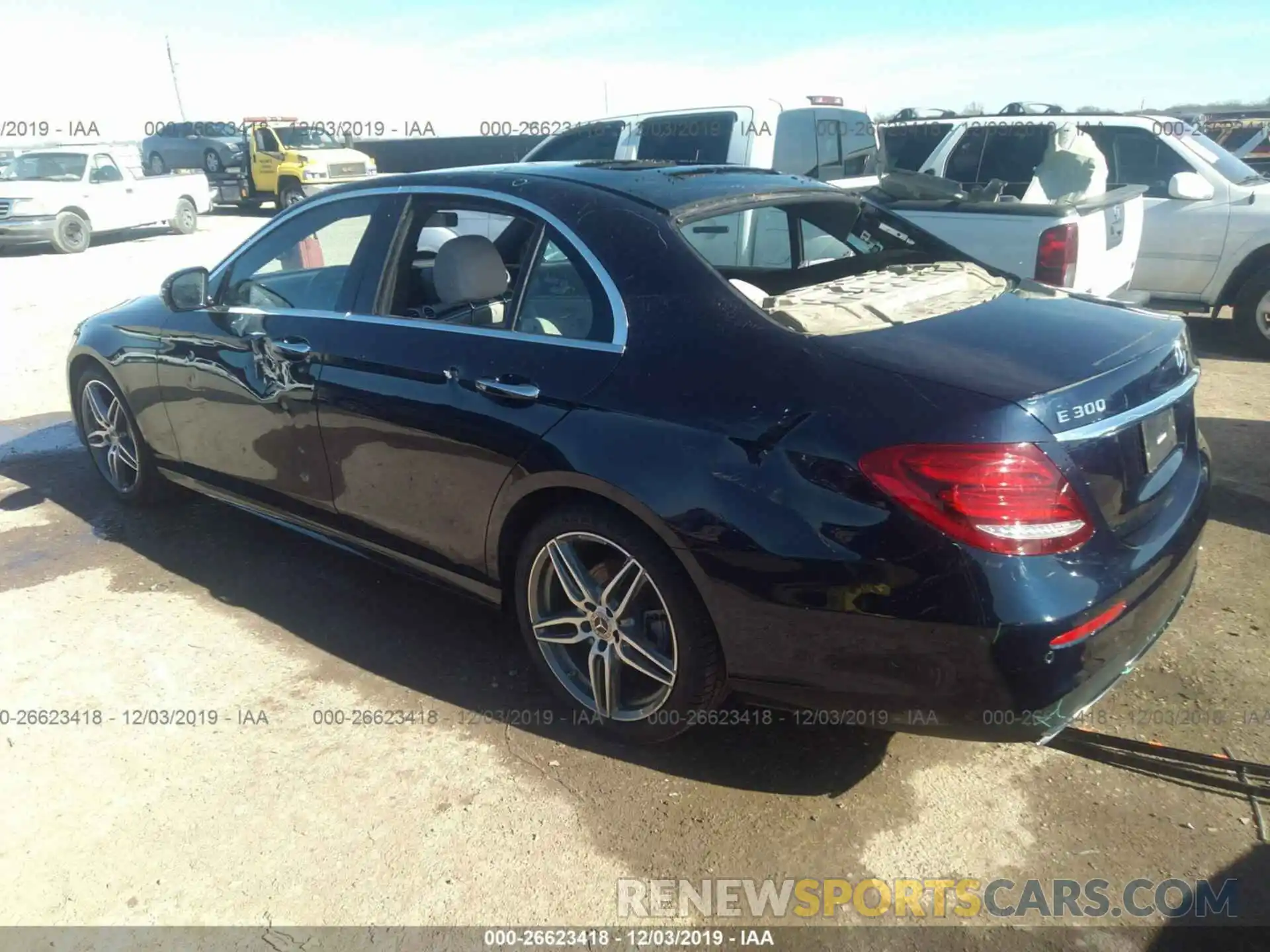 3 Photograph of a damaged car WDDZF4JB8KA586057 MERCEDES-BENZ E 2019