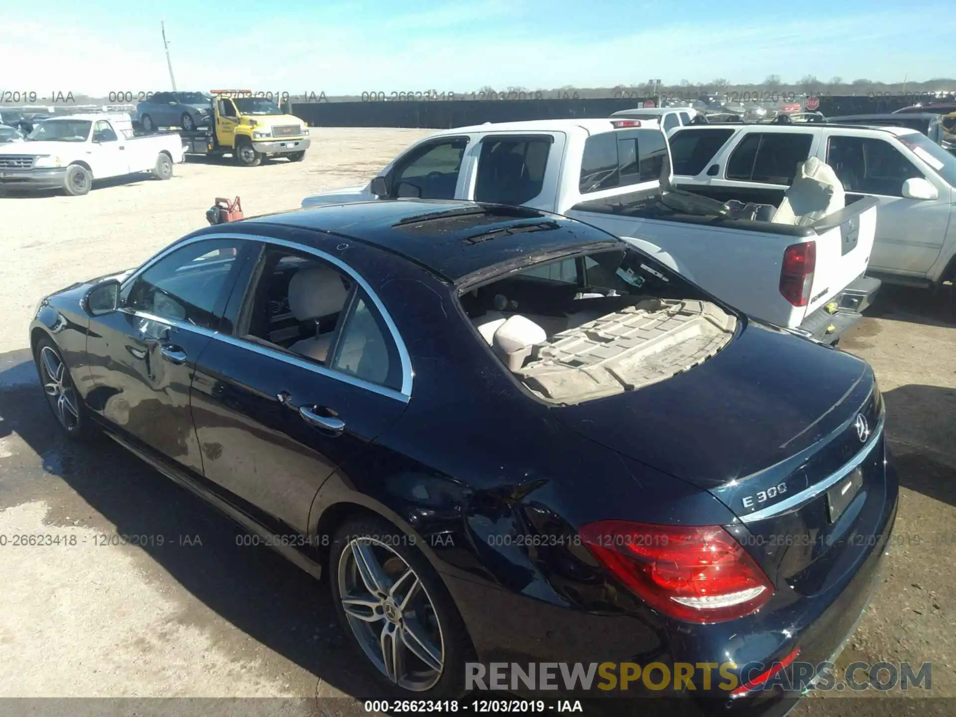 6 Photograph of a damaged car WDDZF4JB8KA586057 MERCEDES-BENZ E 2019