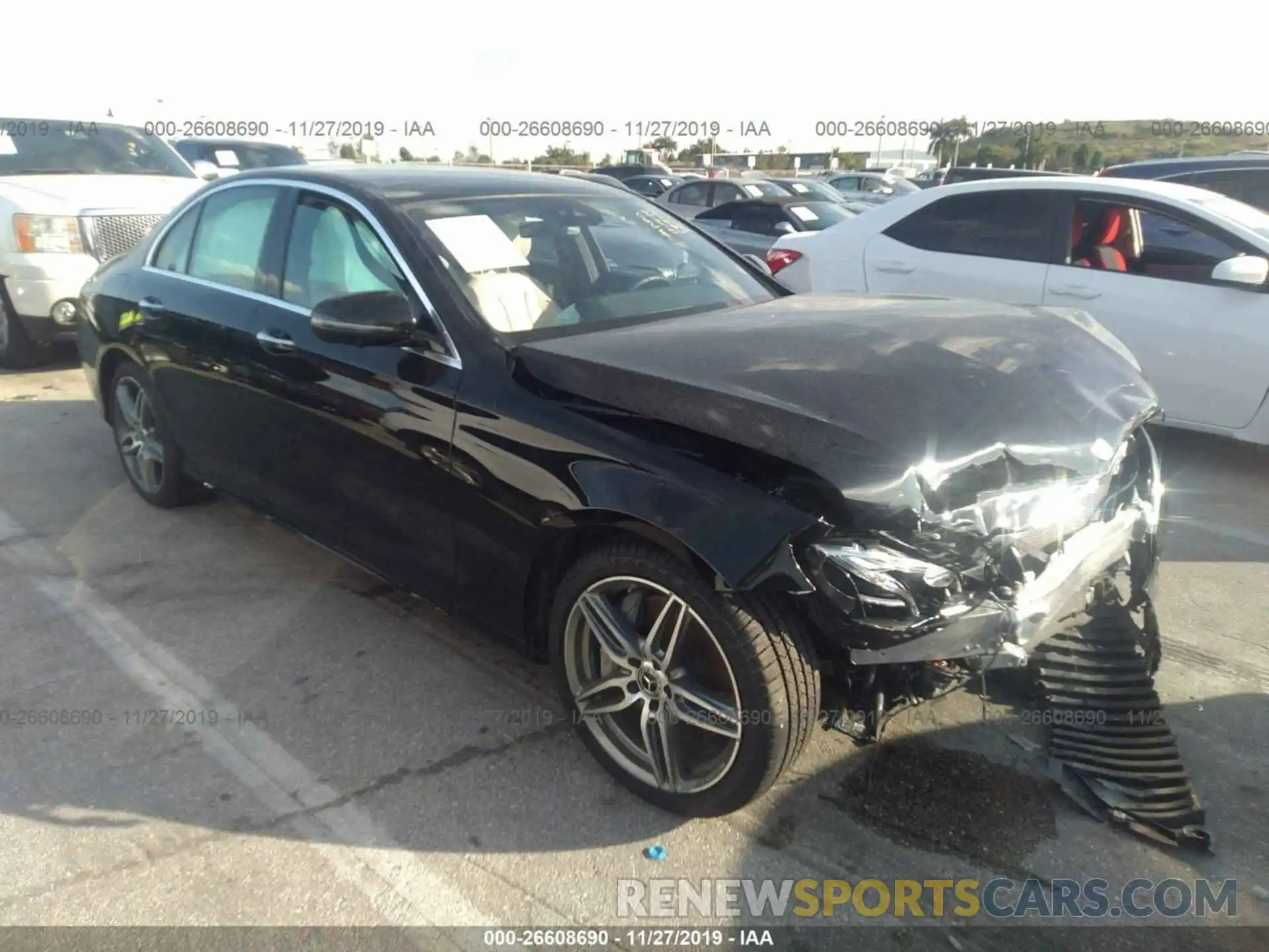 1 Photograph of a damaged car WDDZF4JB9KA495749 MERCEDES-BENZ E 2019