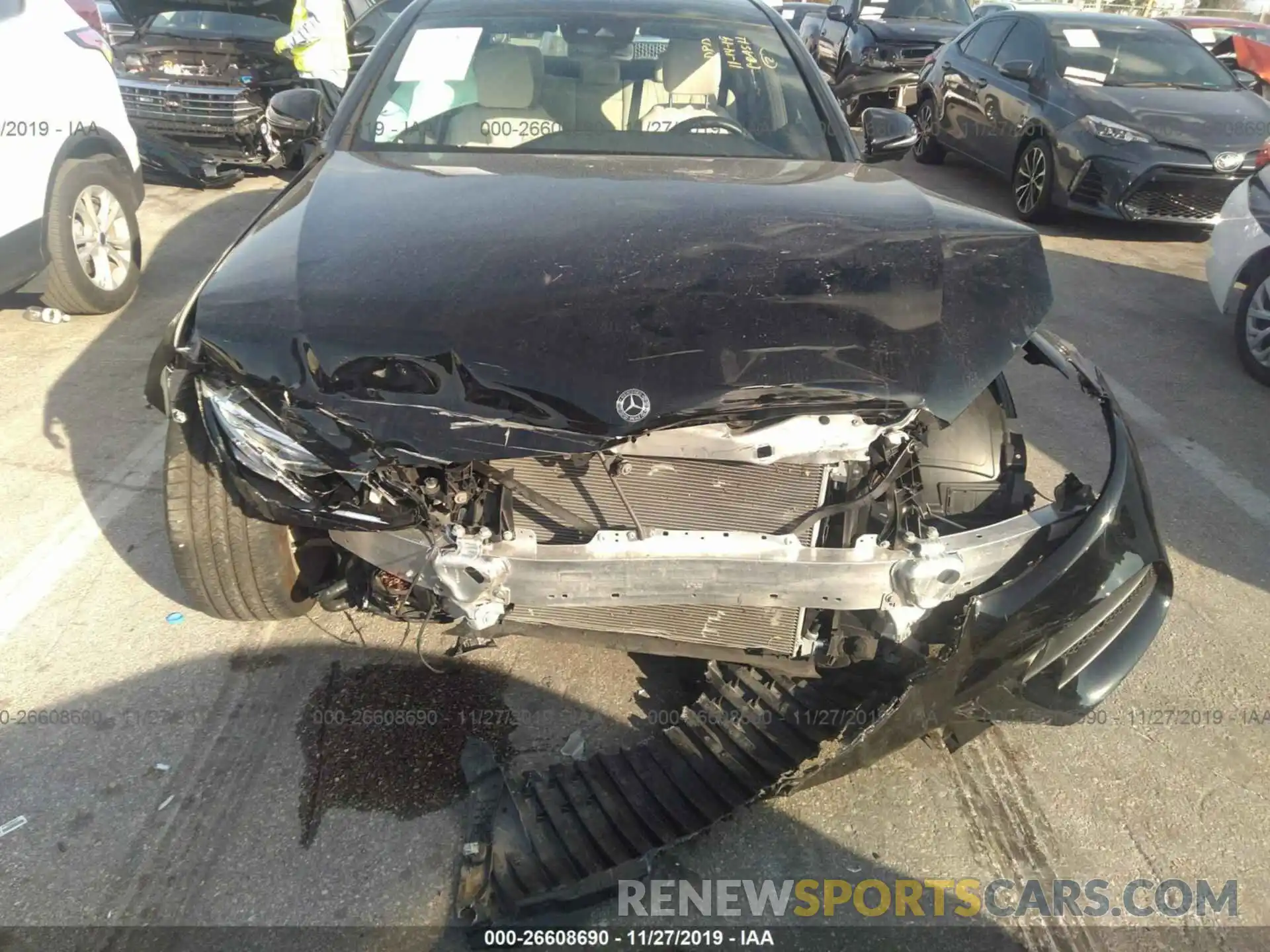 6 Photograph of a damaged car WDDZF4JB9KA495749 MERCEDES-BENZ E 2019