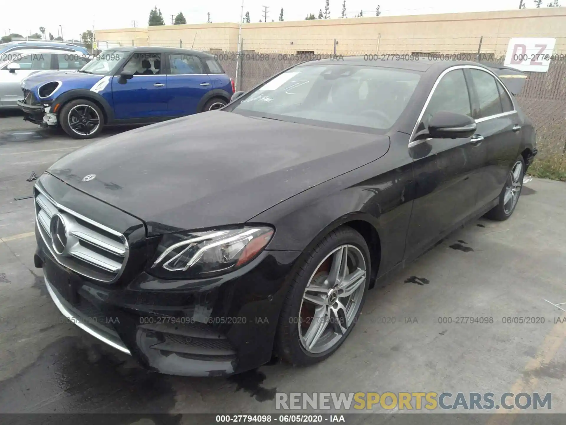 2 Photograph of a damaged car WDDZF4JBXKA575254 MERCEDES-BENZ E 2019