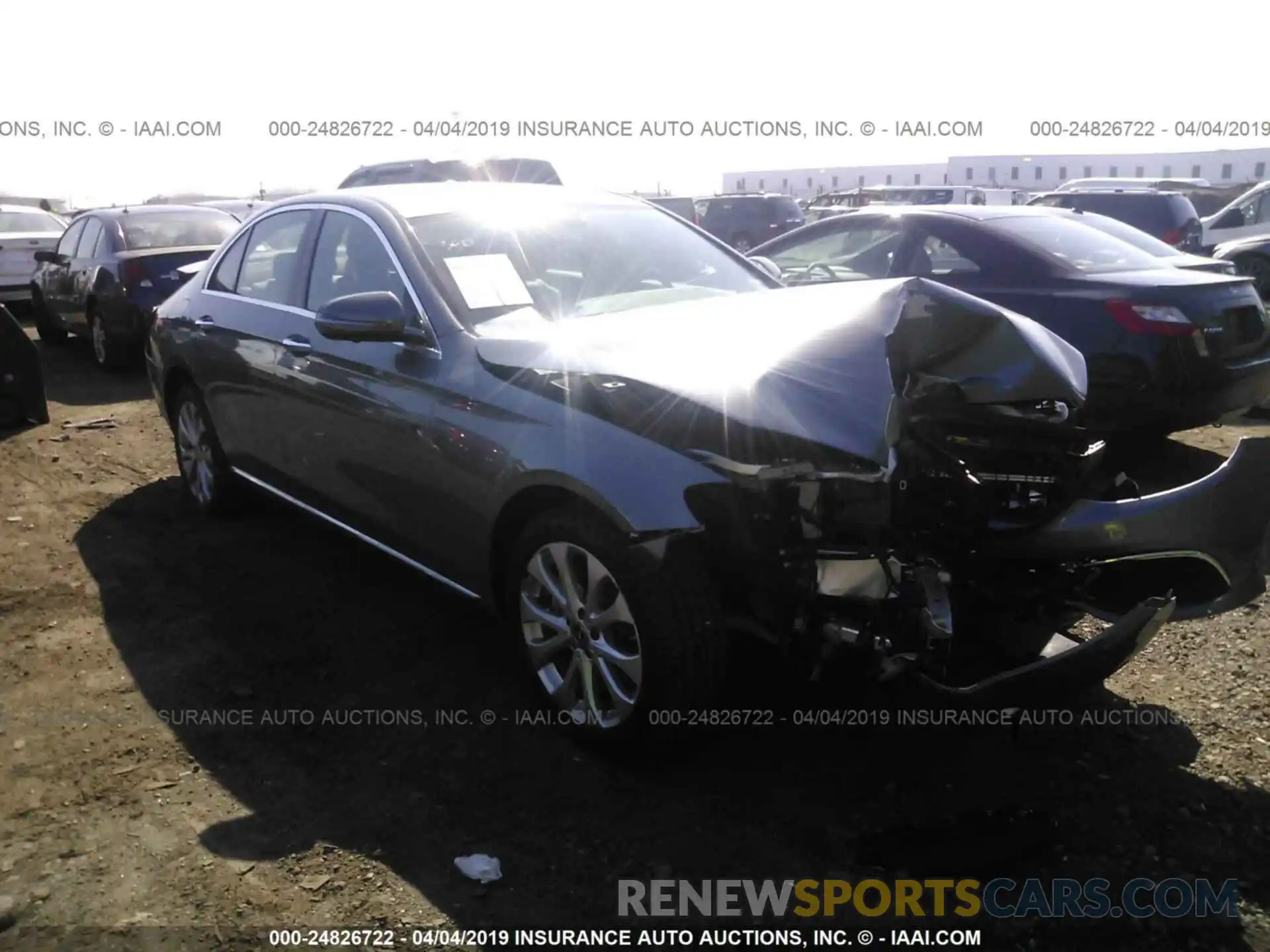 1 Photograph of a damaged car WDDZF4KB1KA514891 MERCEDES-BENZ E 2019