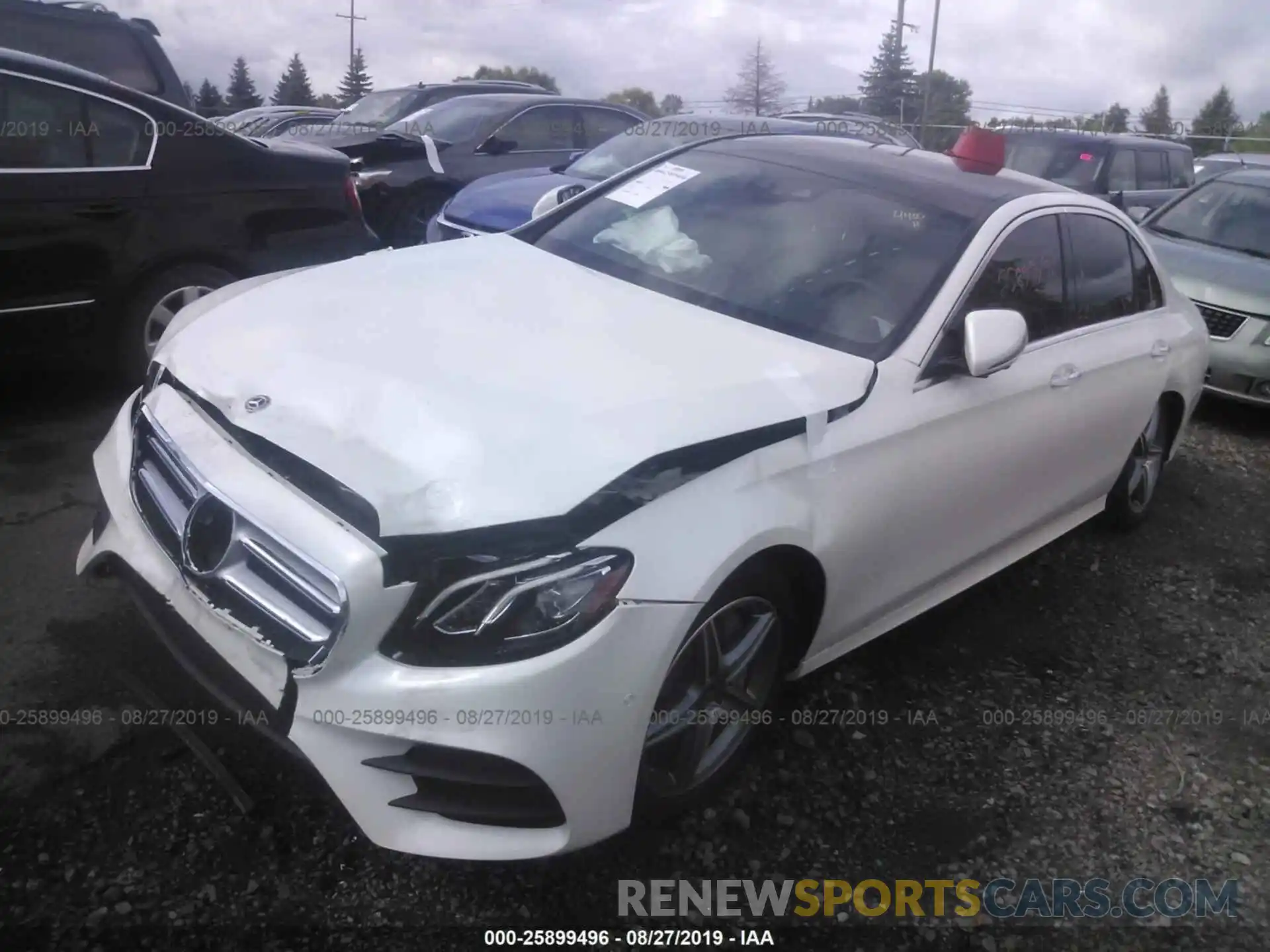 2 Photograph of a damaged car WDDZF4KB1KA534400 MERCEDES-BENZ E 2019