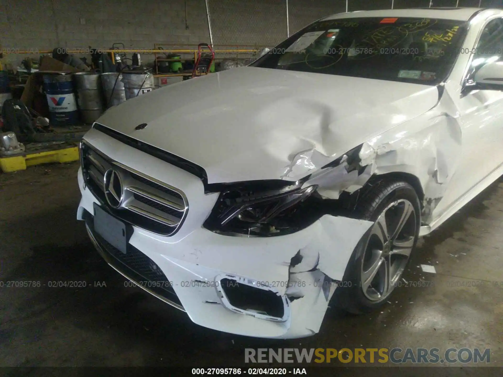 6 Photograph of a damaged car WDDZF4KB1KA622914 MERCEDES-BENZ E 2019