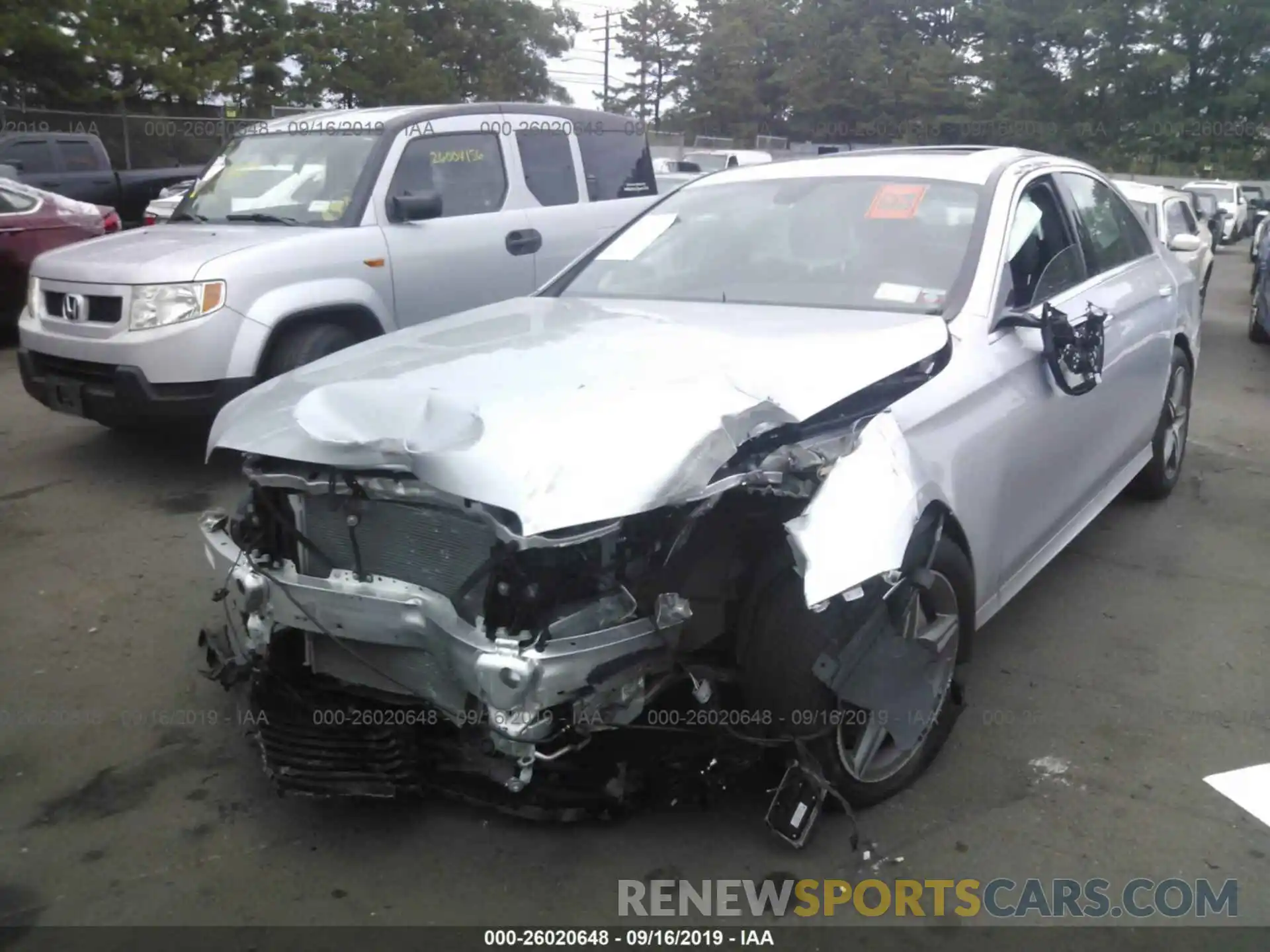 6 Photograph of a damaged car WDDZF4KB3KA518585 MERCEDES-BENZ E 2019