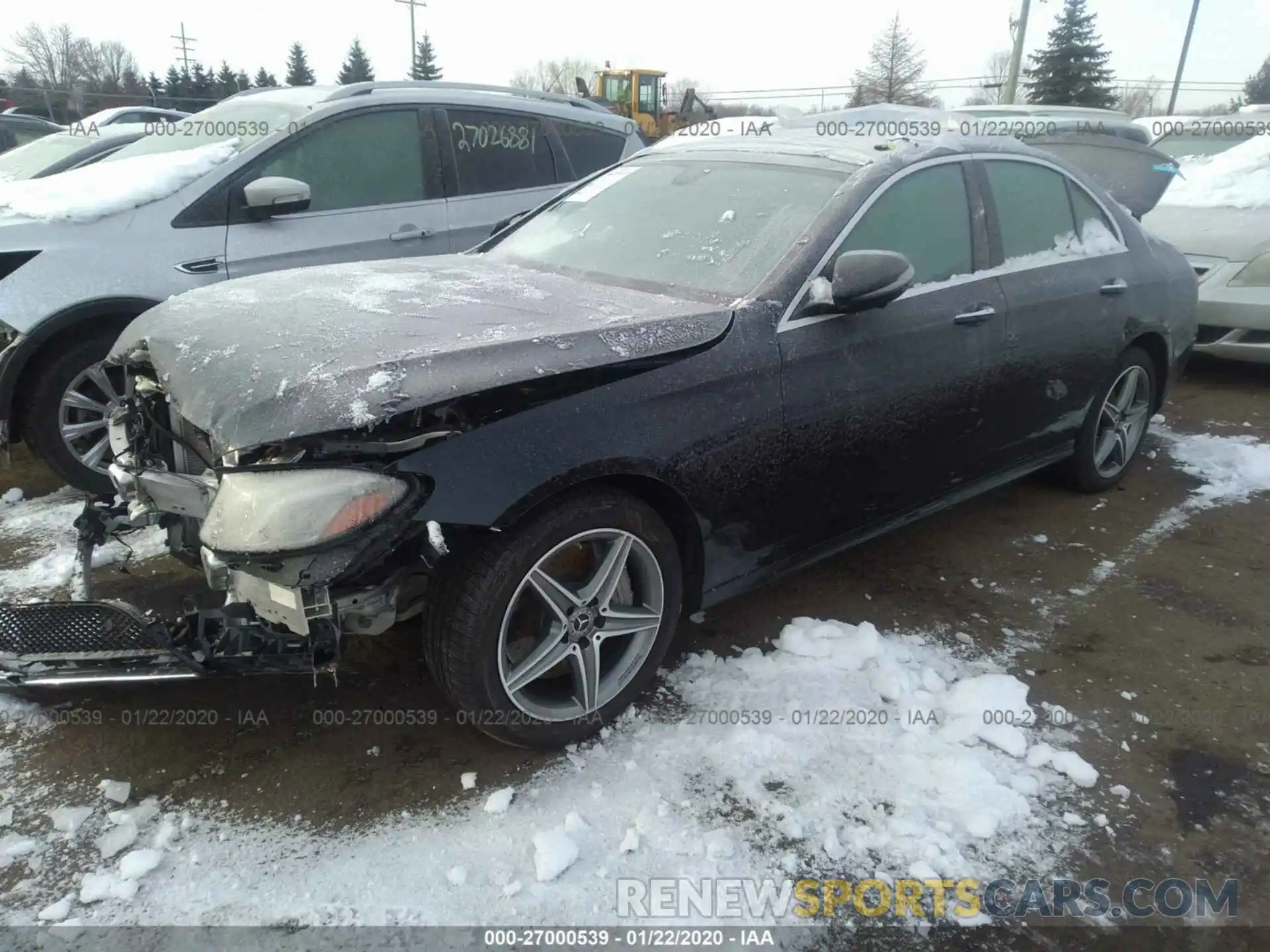 2 Photograph of a damaged car WDDZF4KB4KA551188 MERCEDES-BENZ E 2019