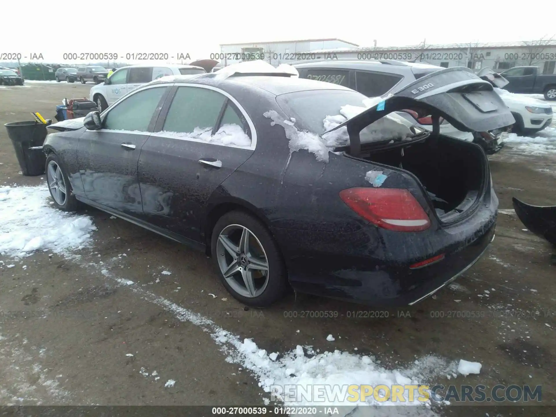 3 Photograph of a damaged car WDDZF4KB4KA551188 MERCEDES-BENZ E 2019