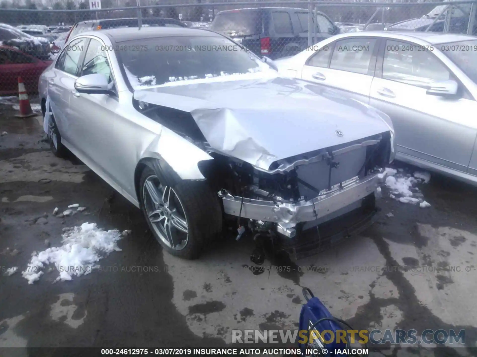 6 Photograph of a damaged car WDDZF4KB5KA571708 MERCEDES-BENZ E 2019