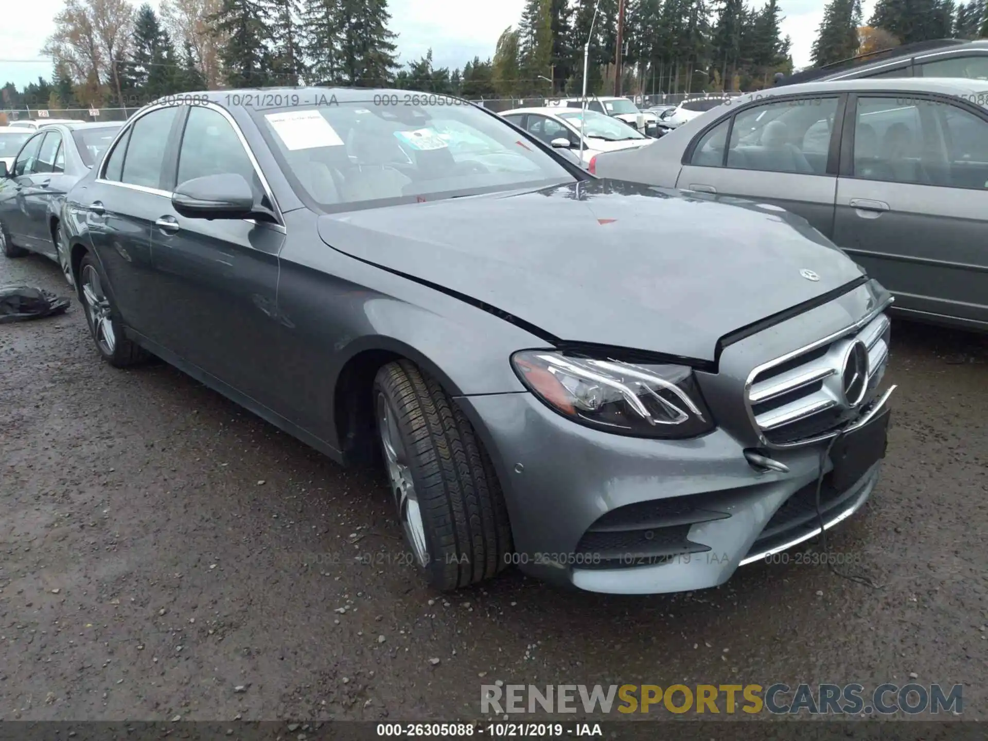 1 Photograph of a damaged car WDDZF4KB5KA593238 MERCEDES-BENZ E 2019