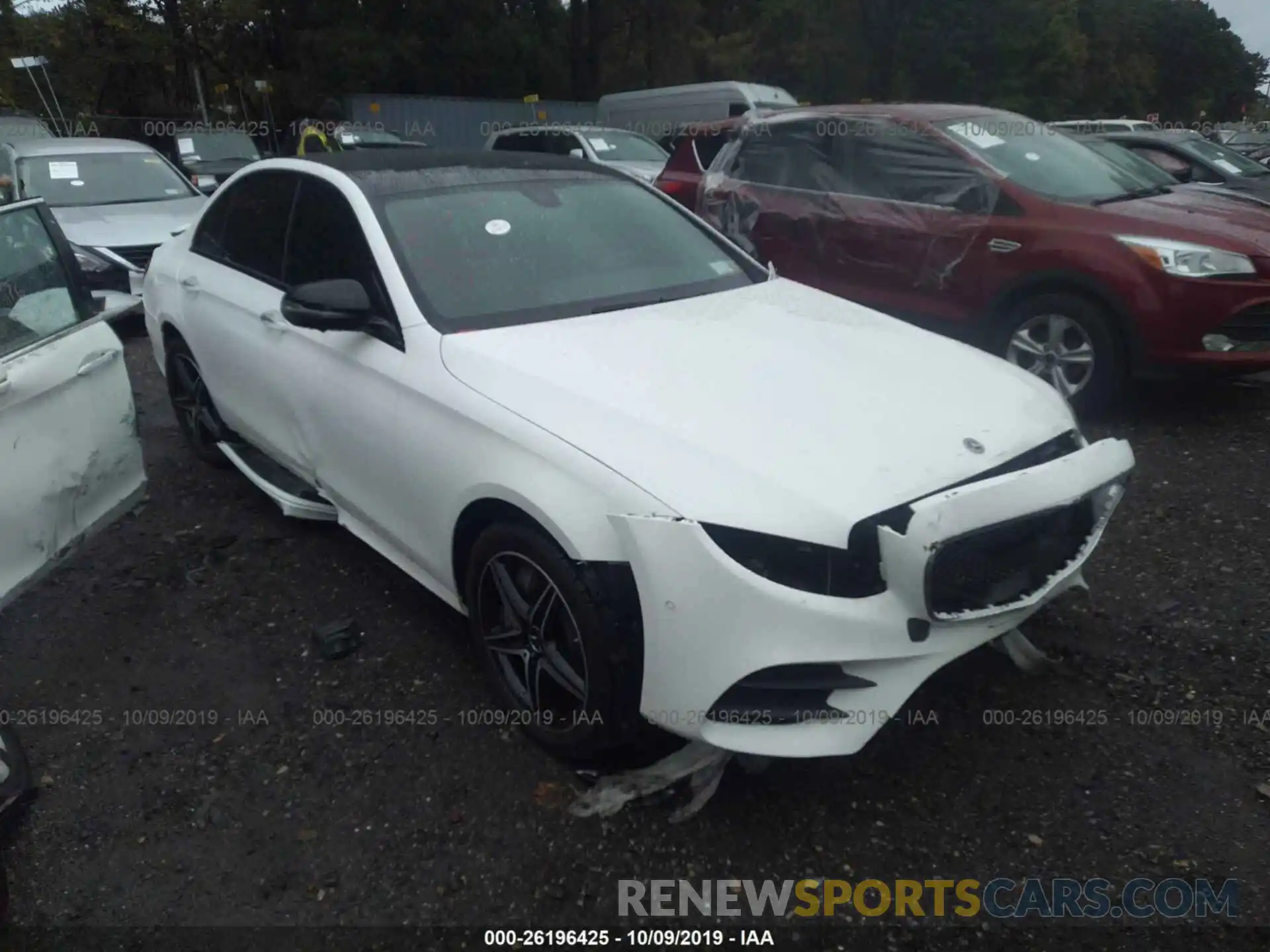 1 Photograph of a damaged car WDDZF4KB8KA626796 MERCEDES-BENZ E 2019