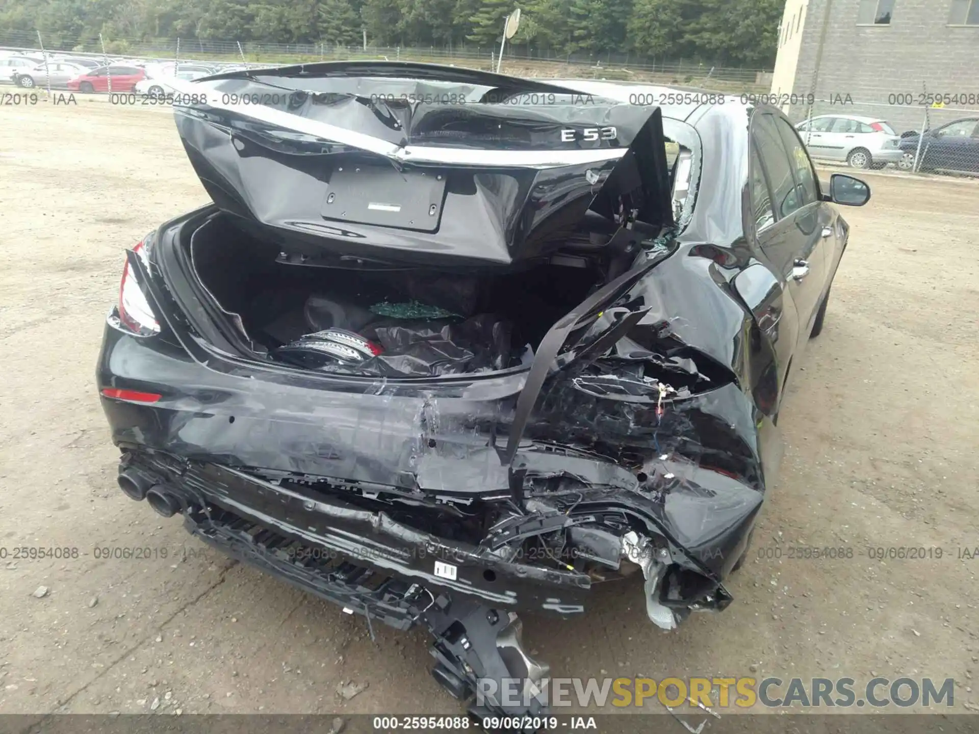 6 Photograph of a damaged car WDDZF6BB2KA610489 MERCEDES-BENZ E 2019