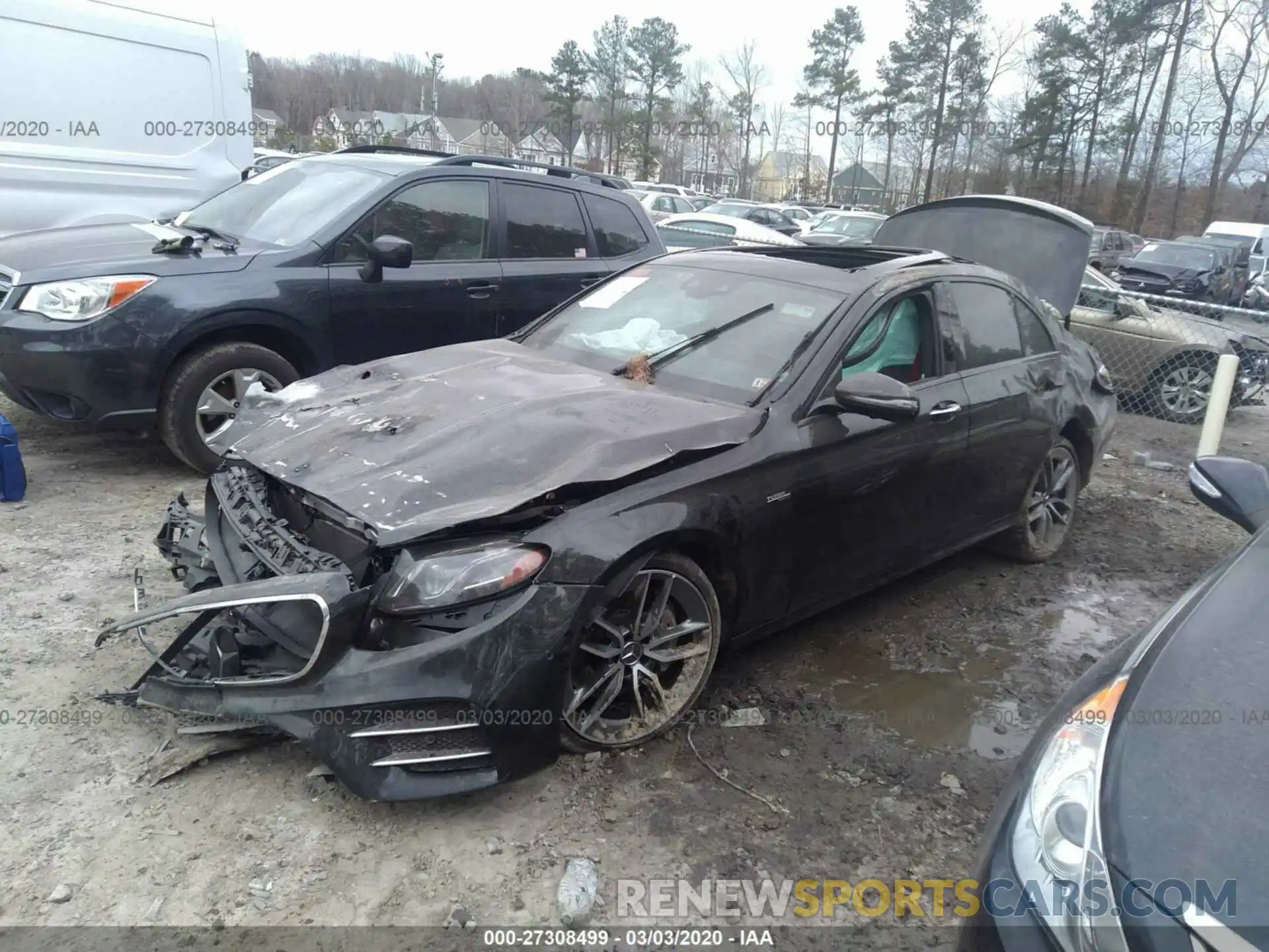 2 Photograph of a damaged car WDDZF6BB7KA633010 MERCEDES-BENZ E 2019