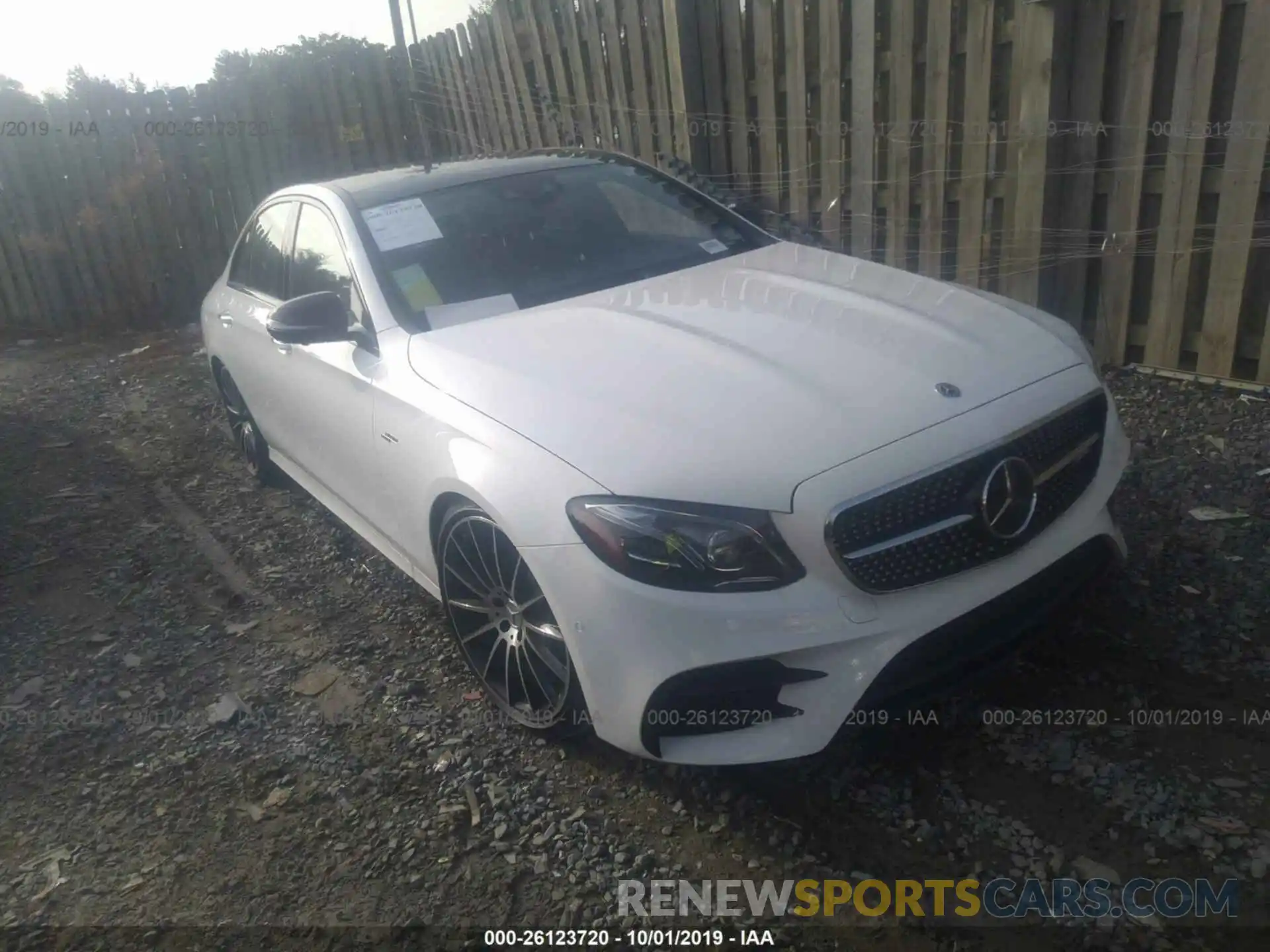 1 Photograph of a damaged car WDDZF6BB9KA572484 MERCEDES-BENZ E 2019