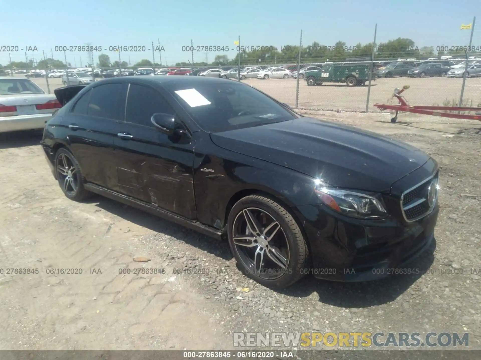 1 Photograph of a damaged car WDDZF6BBXKA578424 MERCEDES-BENZ E 2019