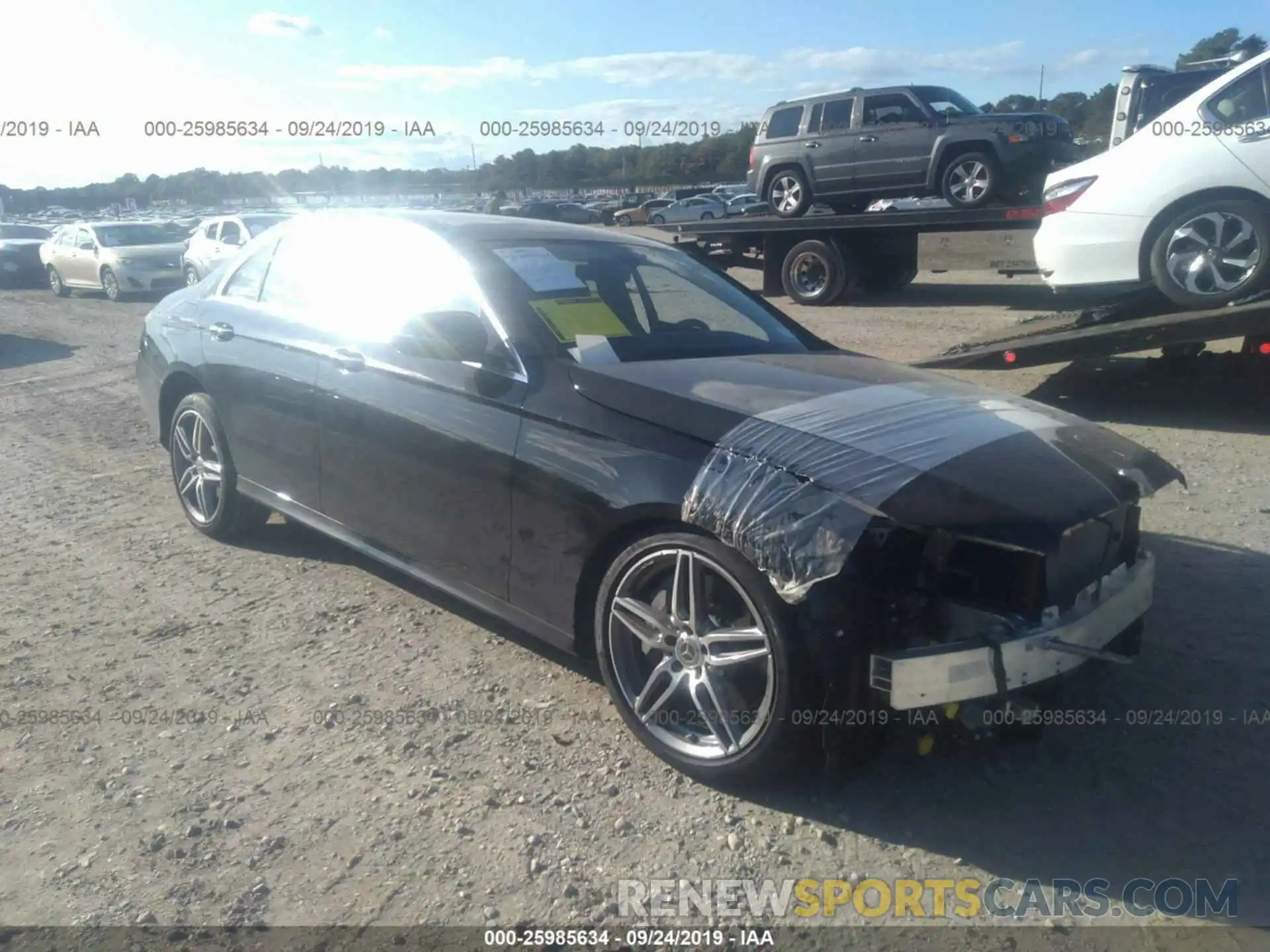 1 Photograph of a damaged car WDDZF6JB2KA649908 MERCEDES-BENZ E 2019