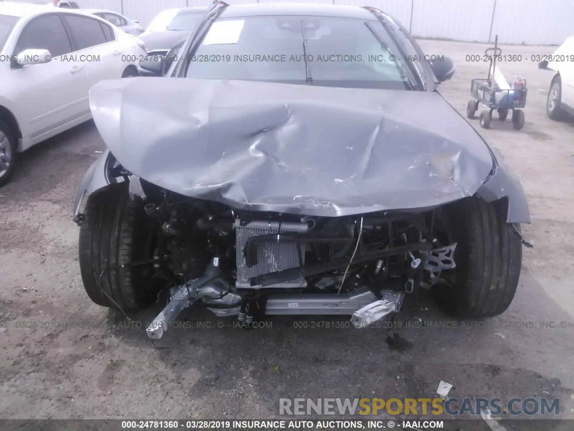 6 Photograph of a damaged car WDDZF8KB0KA501864 MERCEDES-BENZ E 2019