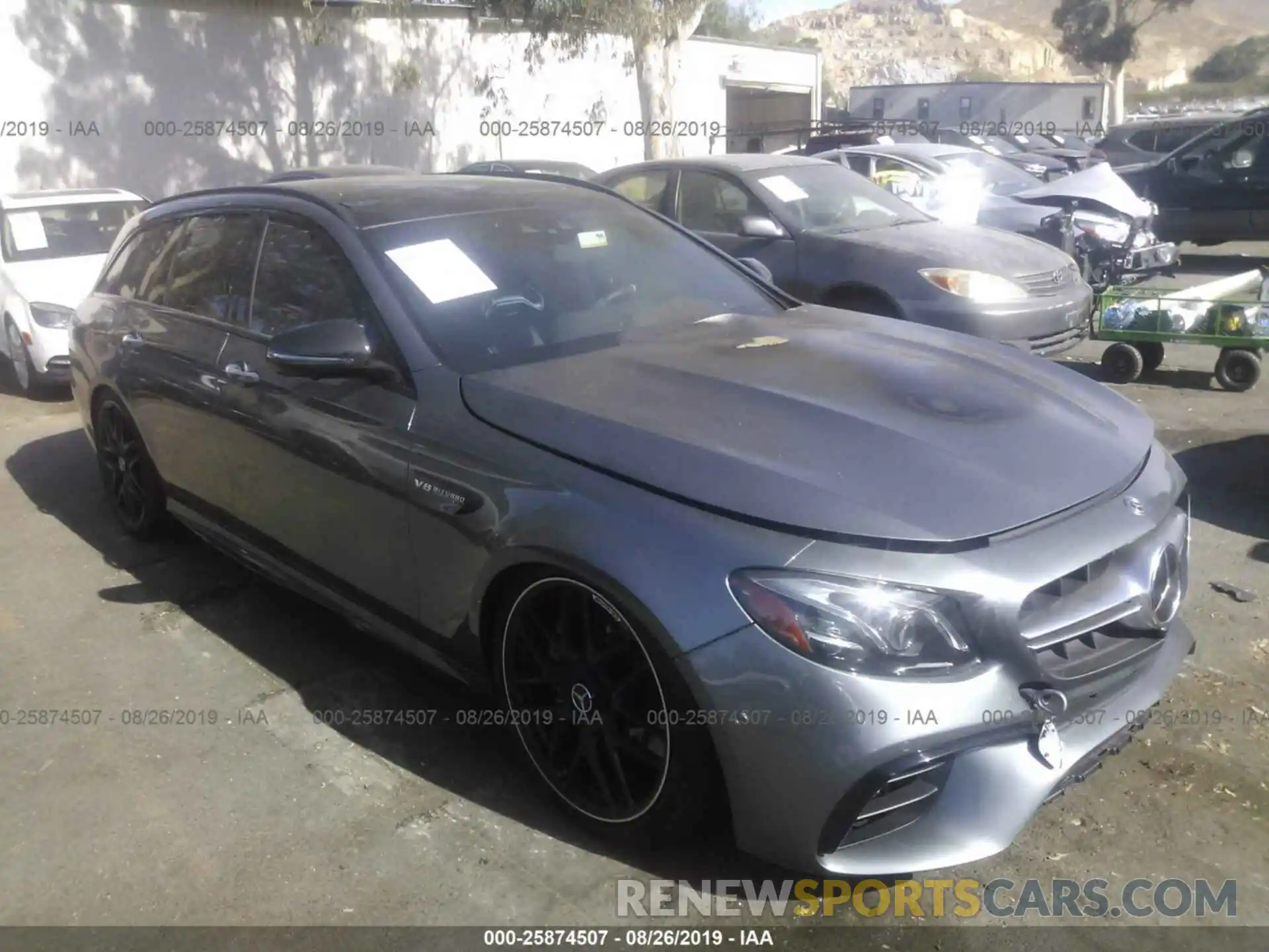 1 Photograph of a damaged car WDDZH8KBXKA506354 MERCEDES-BENZ E 2019