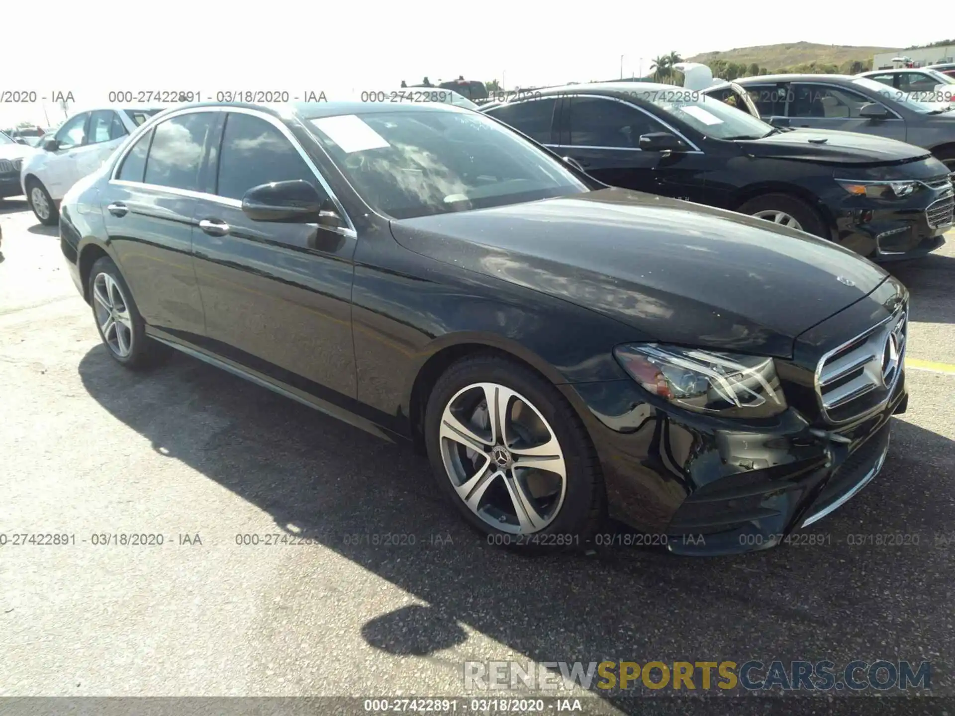 1 Photograph of a damaged car W1KZF8DB9LA816872 MERCEDES-BENZ E 2020