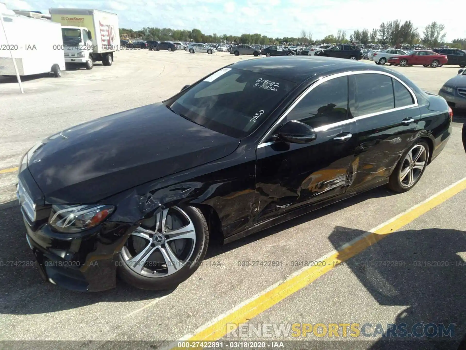 2 Photograph of a damaged car W1KZF8DB9LA816872 MERCEDES-BENZ E 2020