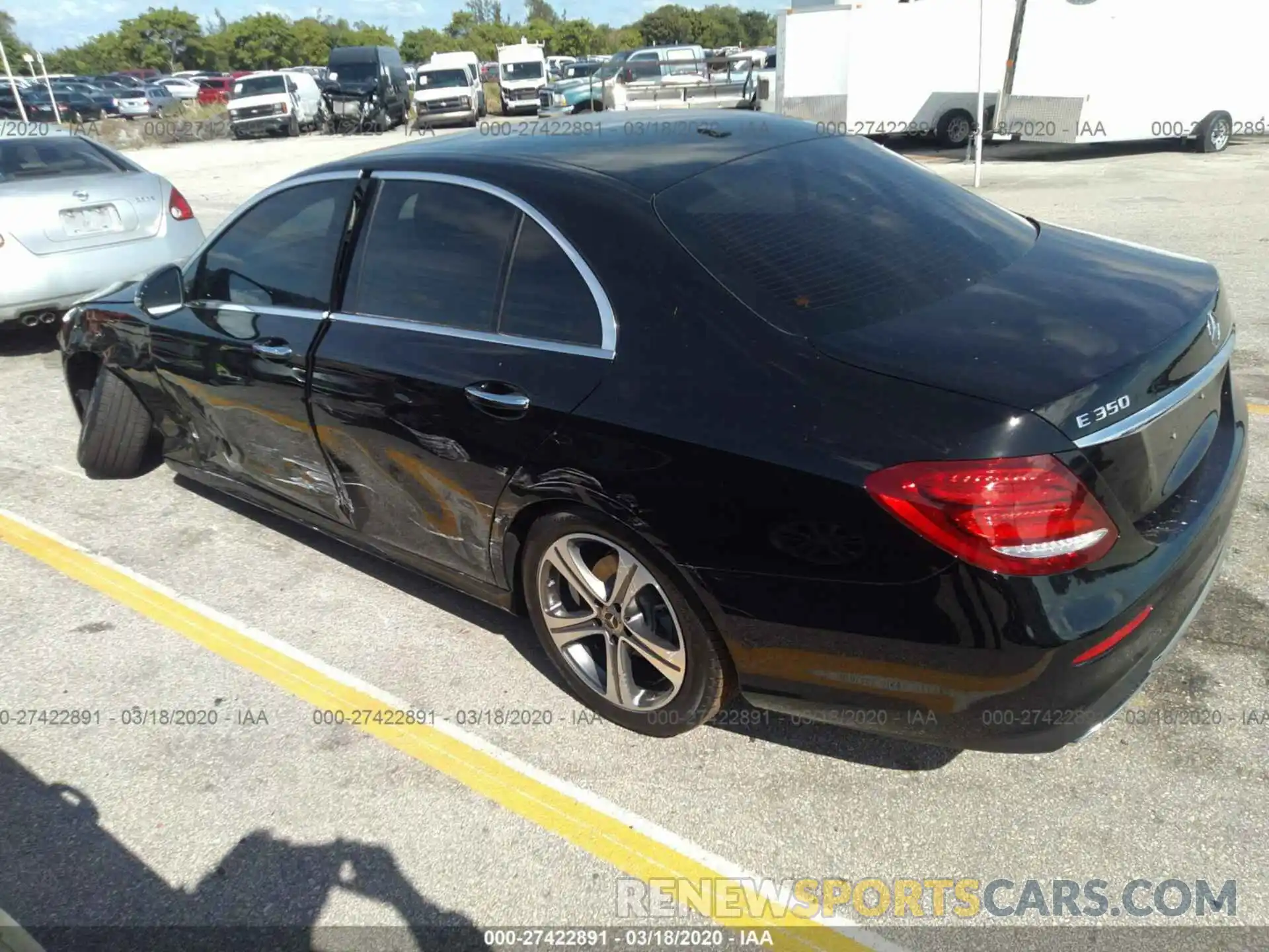 3 Photograph of a damaged car W1KZF8DB9LA816872 MERCEDES-BENZ E 2020