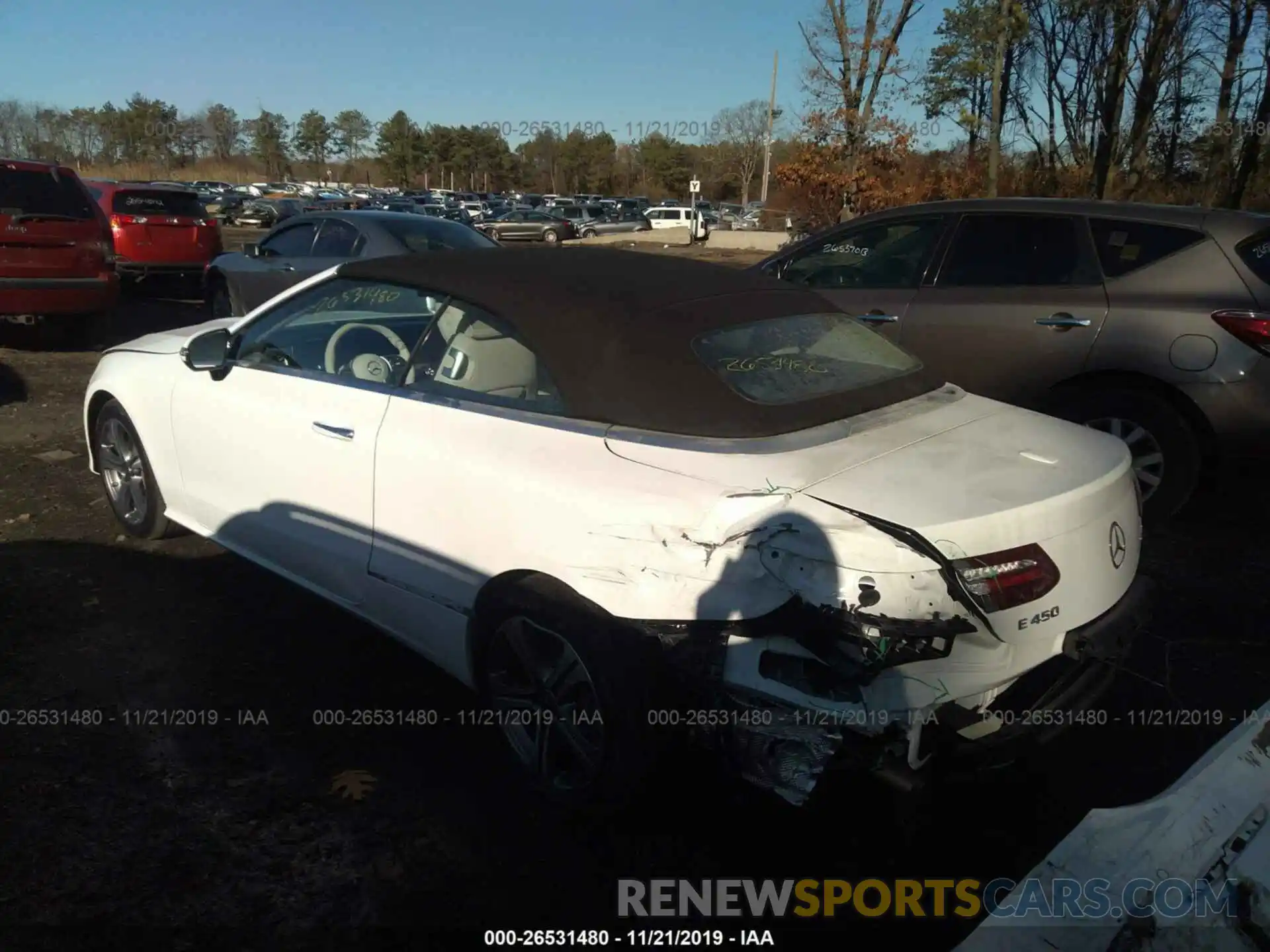 3 Photograph of a damaged car WDD1K6JB7LF125540 MERCEDES-BENZ E 2020