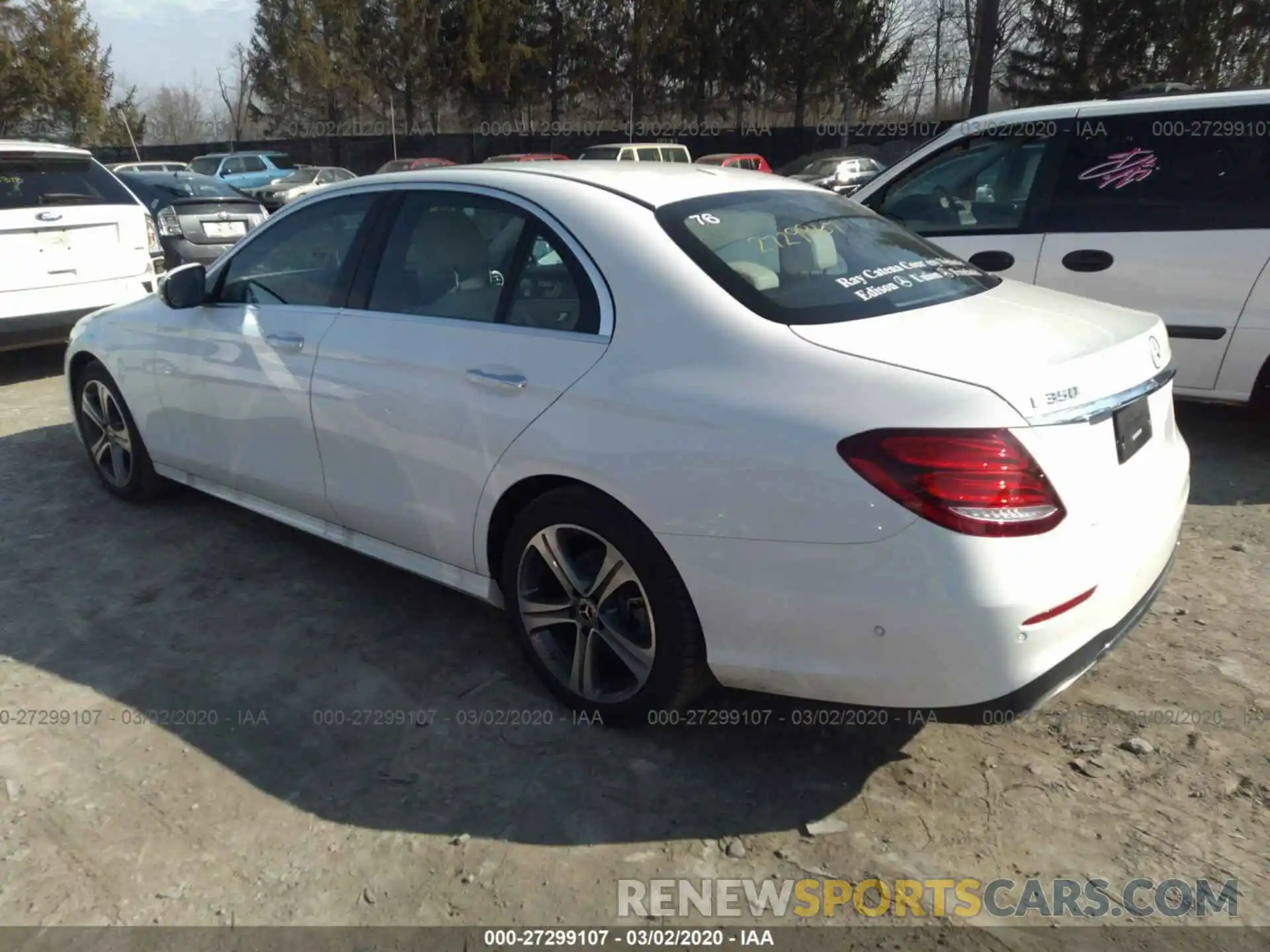 3 Photograph of a damaged car WDDZF8EBXLA712163 MERCEDES-BENZ E 2020