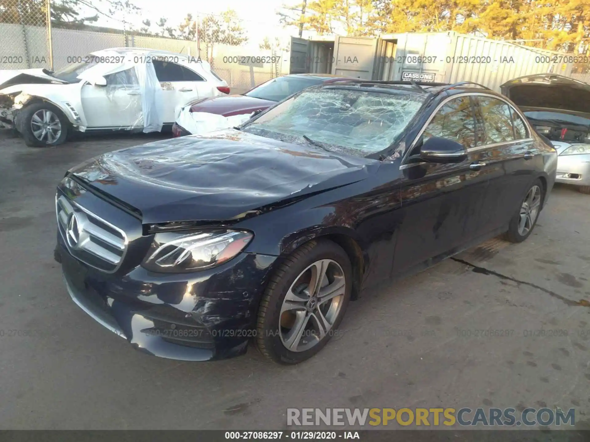 2 Photograph of a damaged car WDDZF8EBXLA748340 MERCEDES-BENZ E 2020