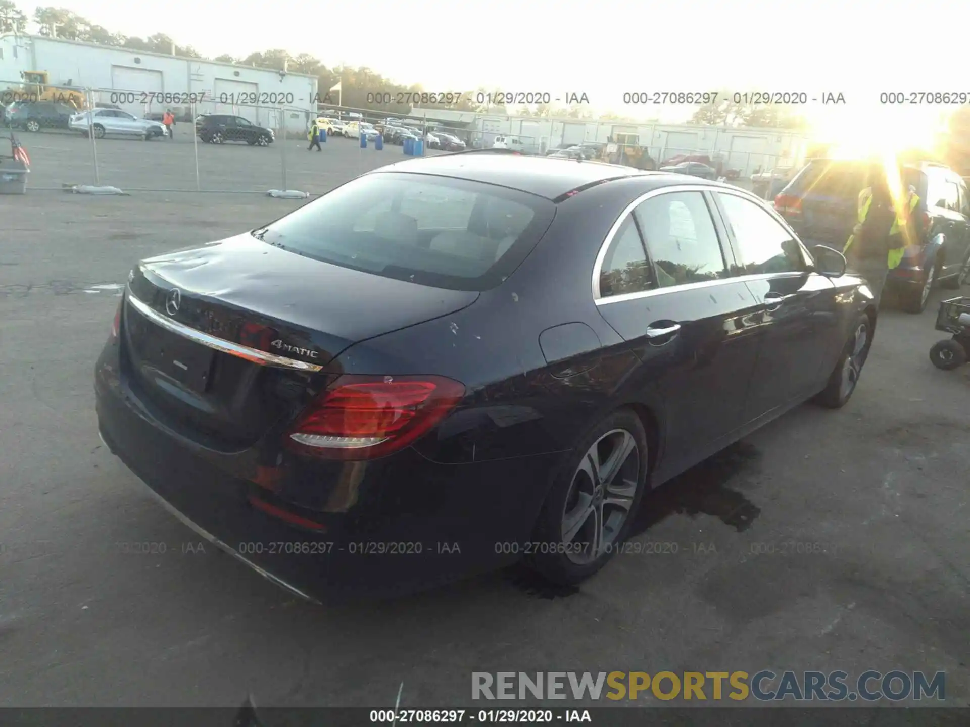 4 Photograph of a damaged car WDDZF8EBXLA748340 MERCEDES-BENZ E 2020