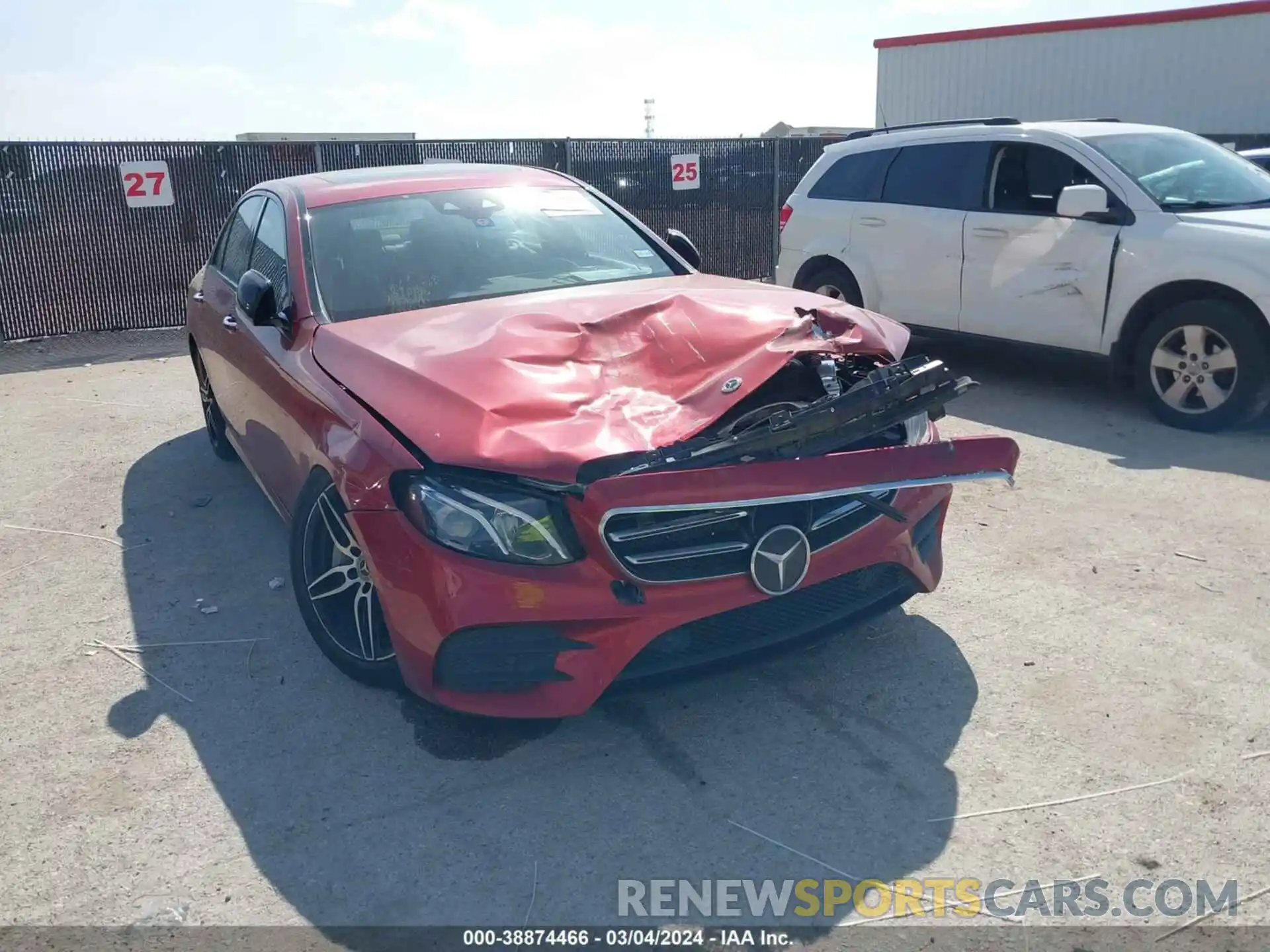 6 Photograph of a damaged car WDDZF4JB2KA596356 MERCEDES-BENZ E 300 2019