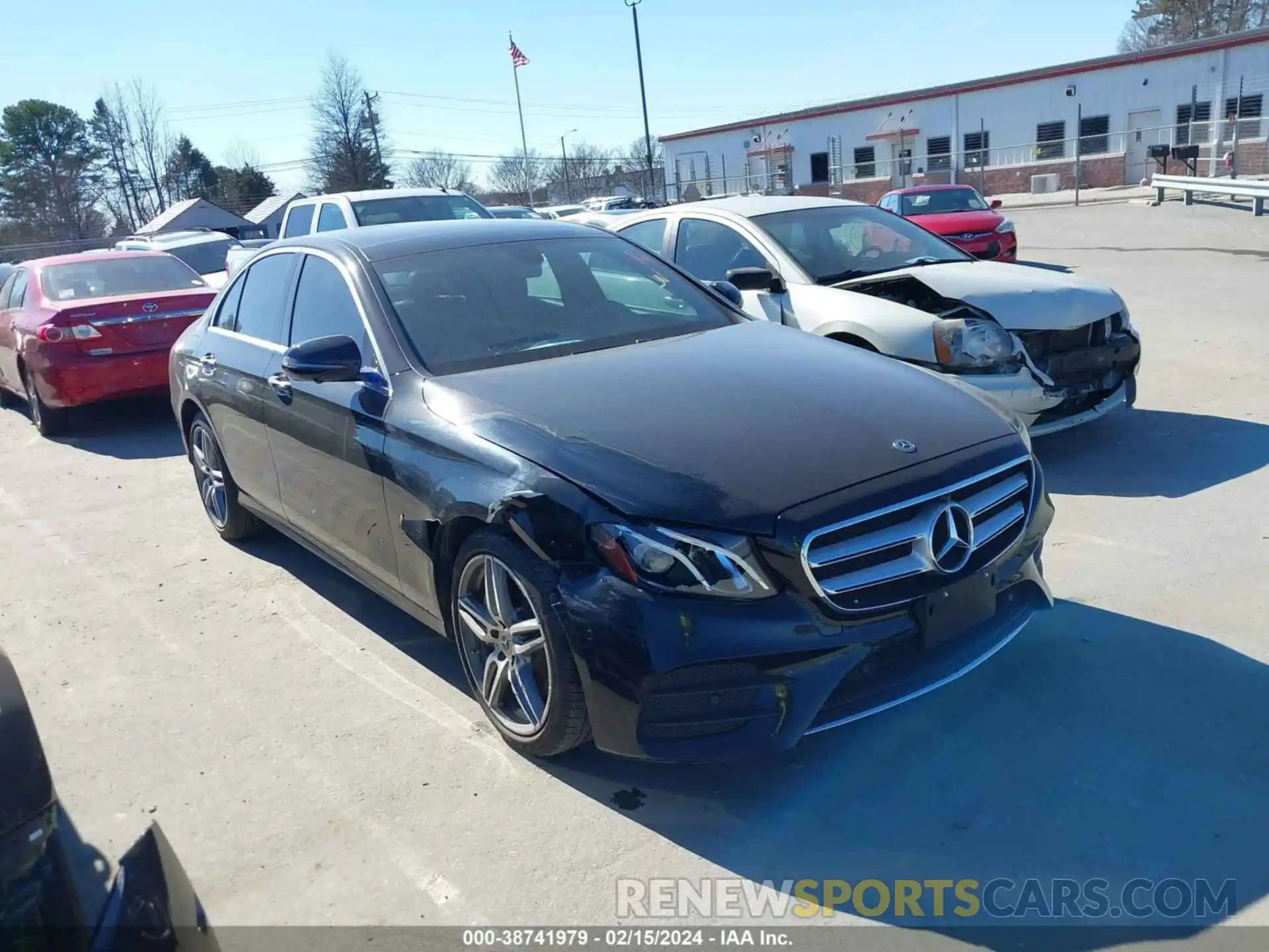 1 Photograph of a damaged car WDDZF8EB6LA711706 MERCEDES-BENZ E 350 2020