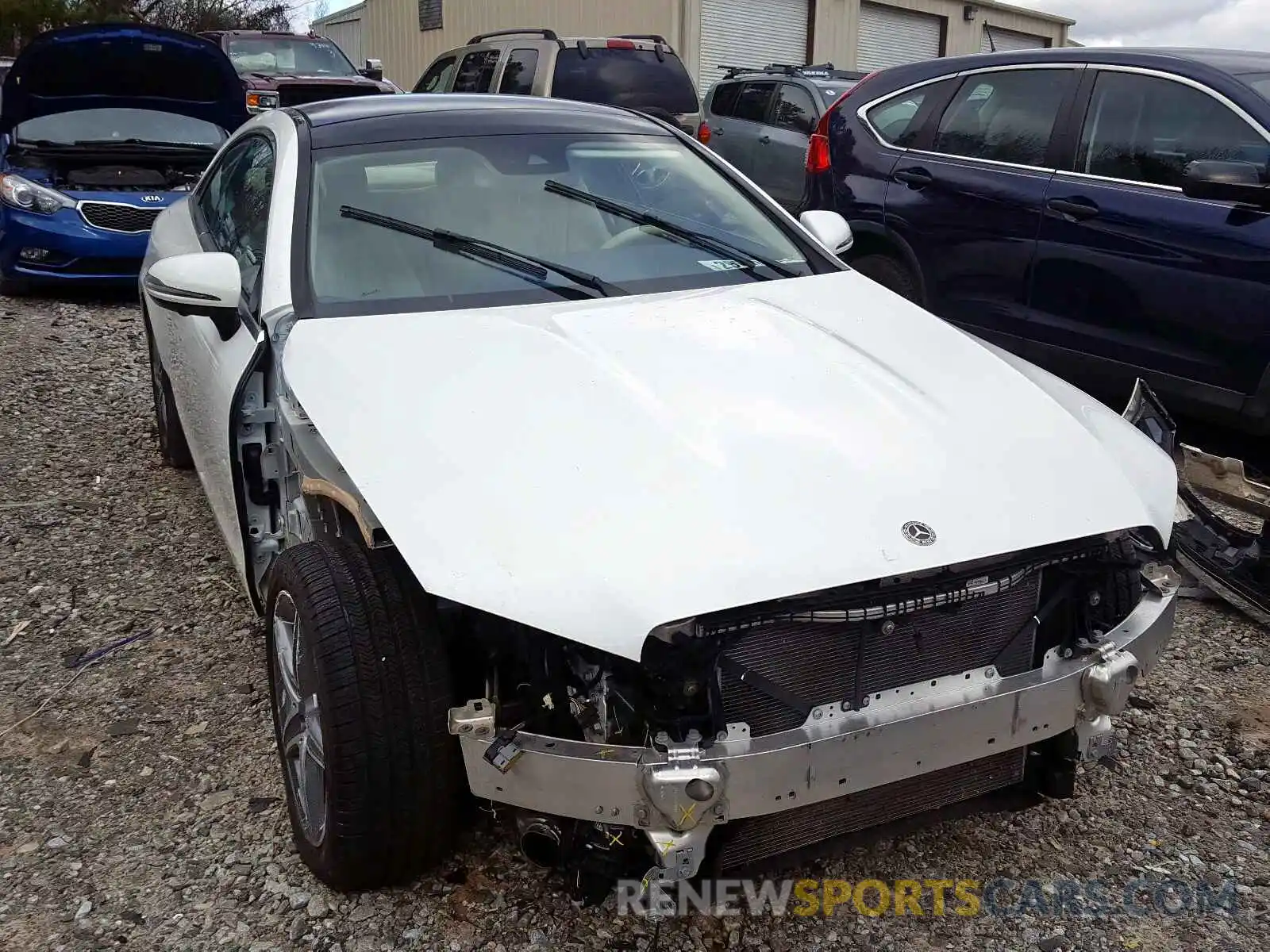 1 Photograph of a damaged car WDD1J6HB2KF078859 MERCEDES-BENZ E 450 2019