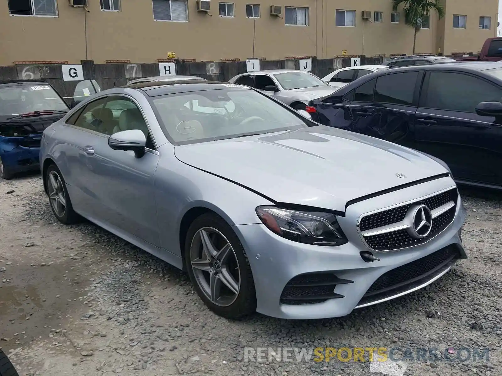 1 Photograph of a damaged car WDD1J6HB2KF079073 MERCEDES-BENZ E 450 2019