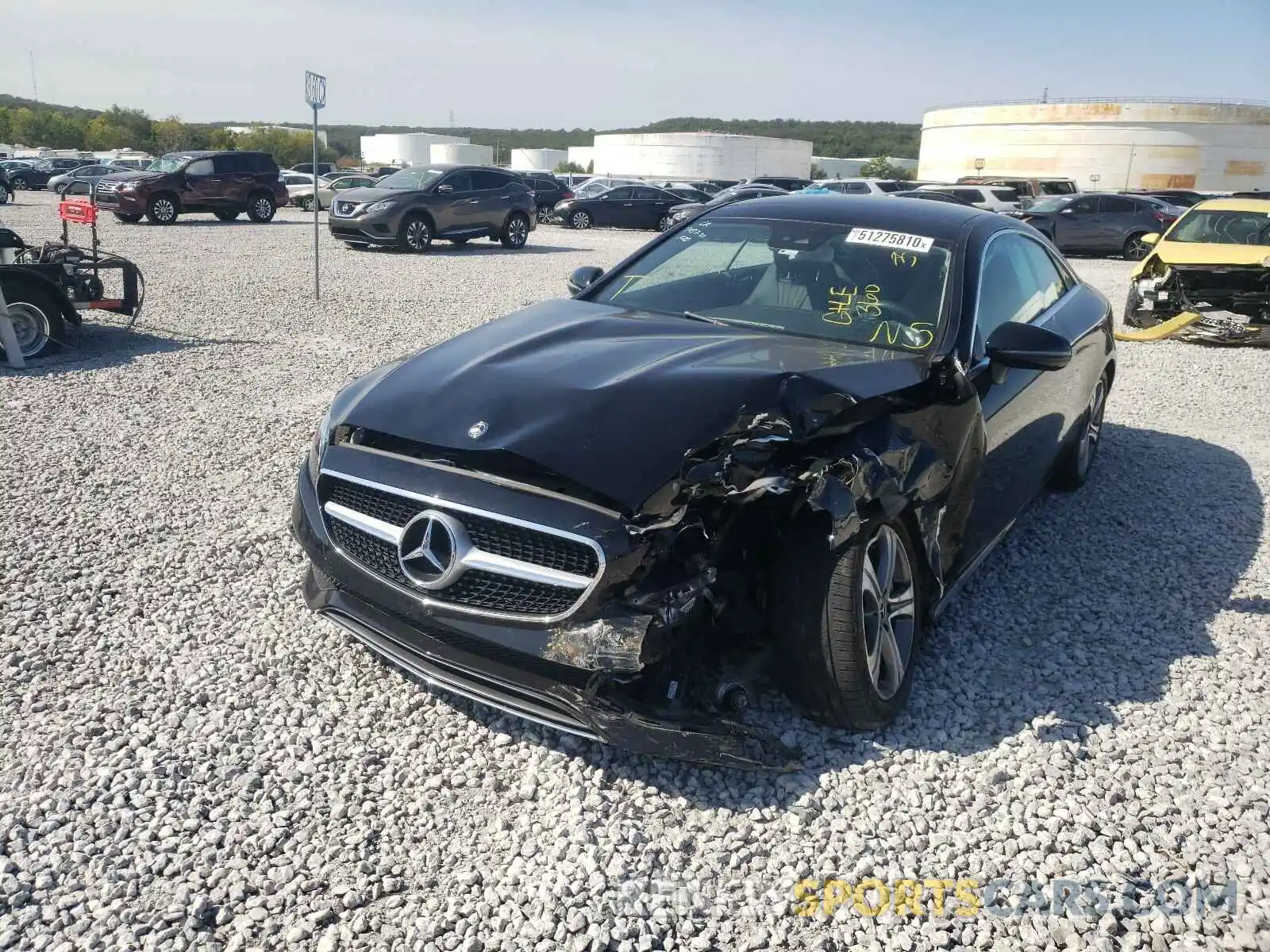 2 Photograph of a damaged car WDD1J6HB4KF093864 MERCEDES-BENZ E 450 2019