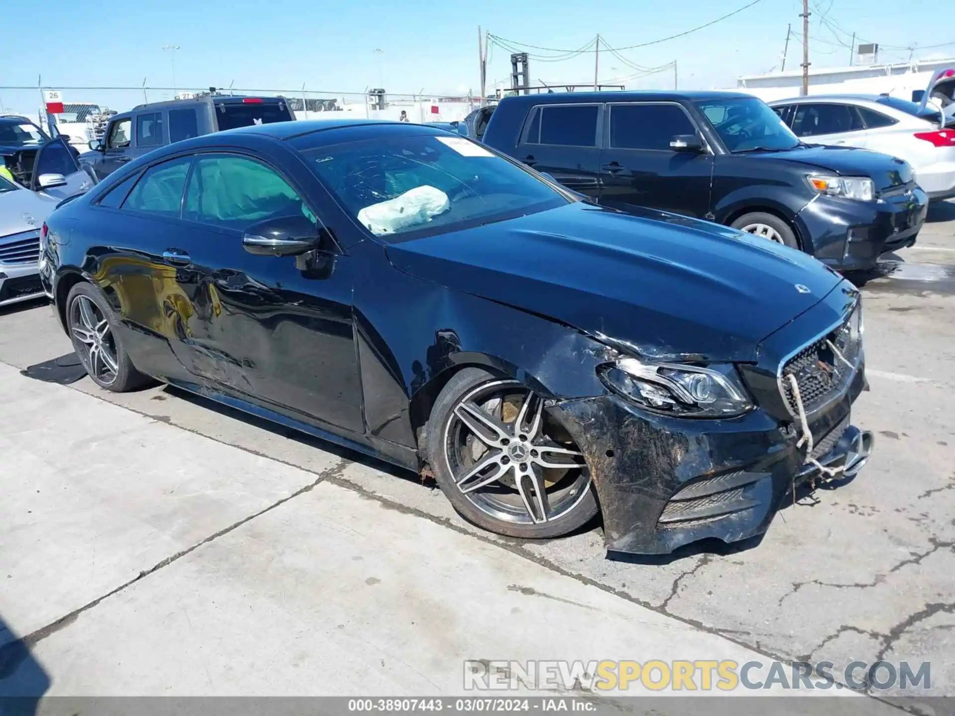 1 Photograph of a damaged car WDD1J6HB5KF076569 MERCEDES-BENZ E 450 2019