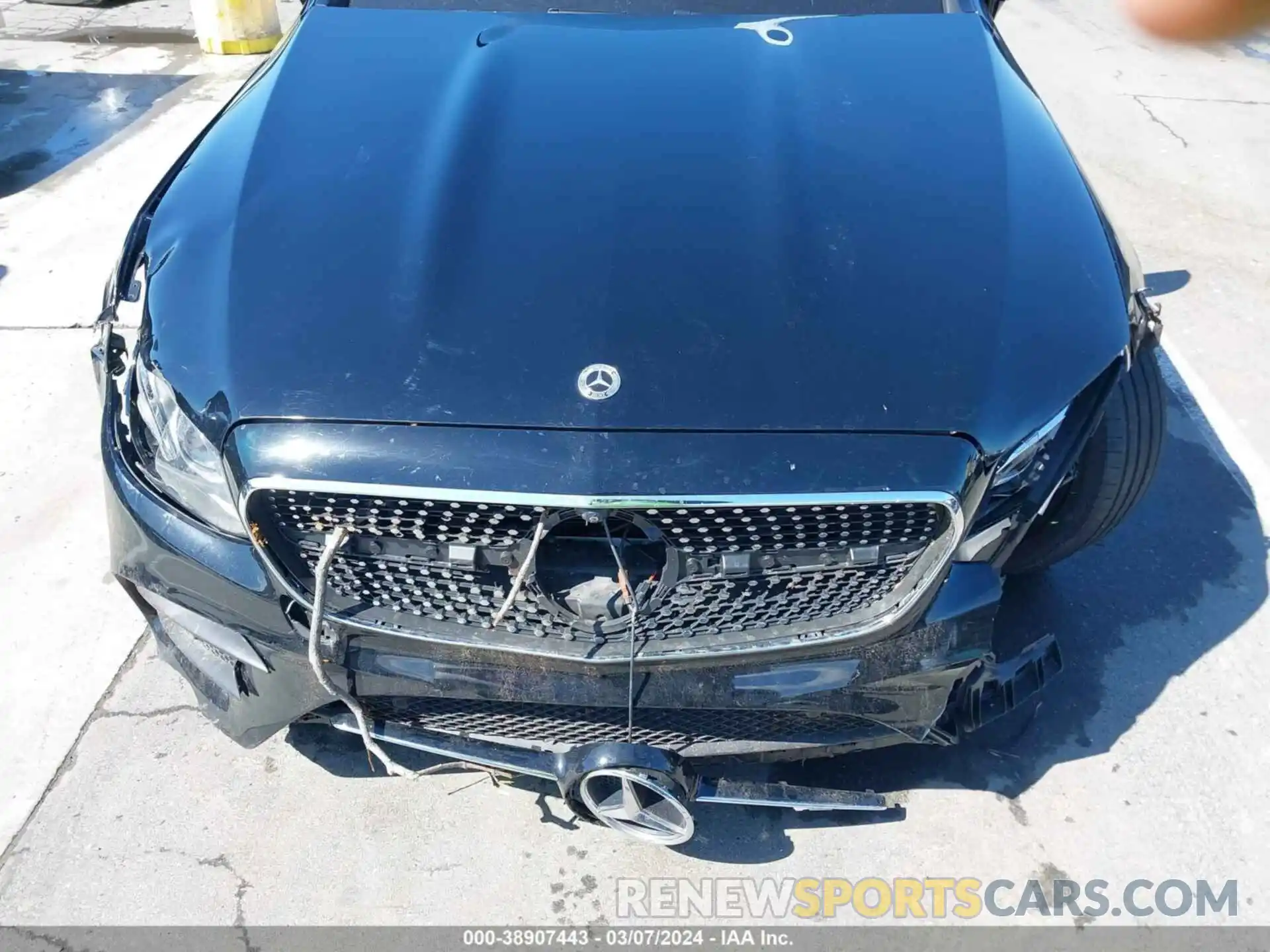 6 Photograph of a damaged car WDD1J6HB5KF076569 MERCEDES-BENZ E 450 2019