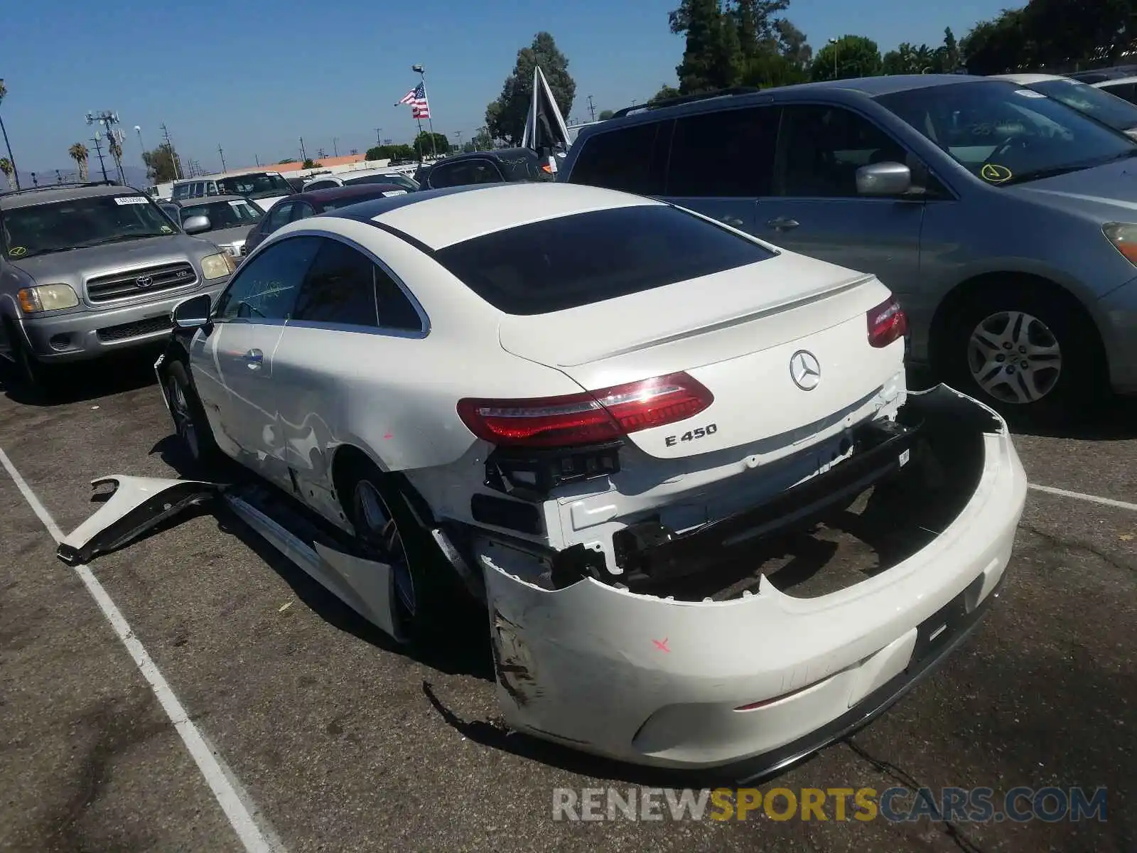 3 Photograph of a damaged car WDD1J6HB9KF085954 MERCEDES-BENZ E 450 2019