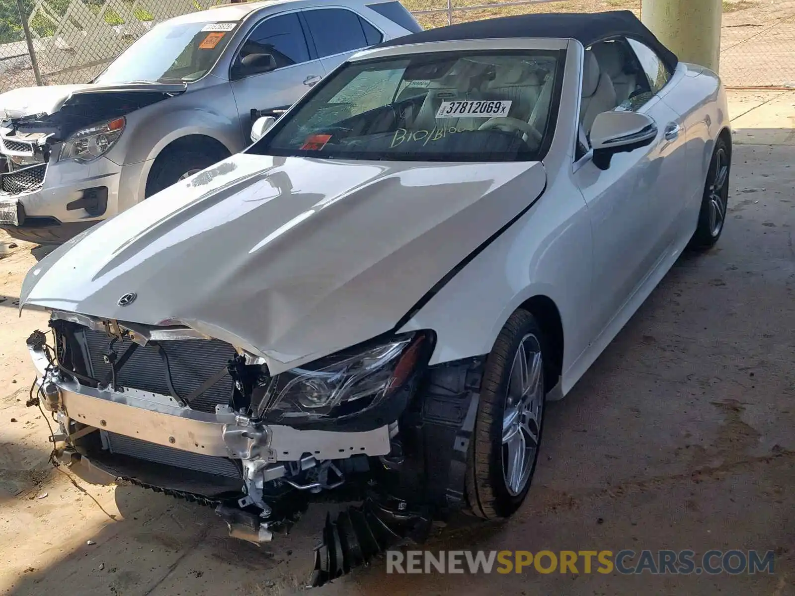 2 Photograph of a damaged car WDD1K6HB3KF077037 MERCEDES-BENZ E 450 2019