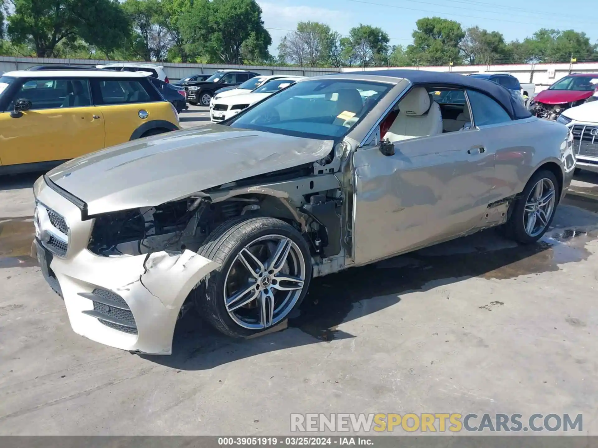 2 Photograph of a damaged car WDD1K6HB3KF117181 MERCEDES-BENZ E 450 2019